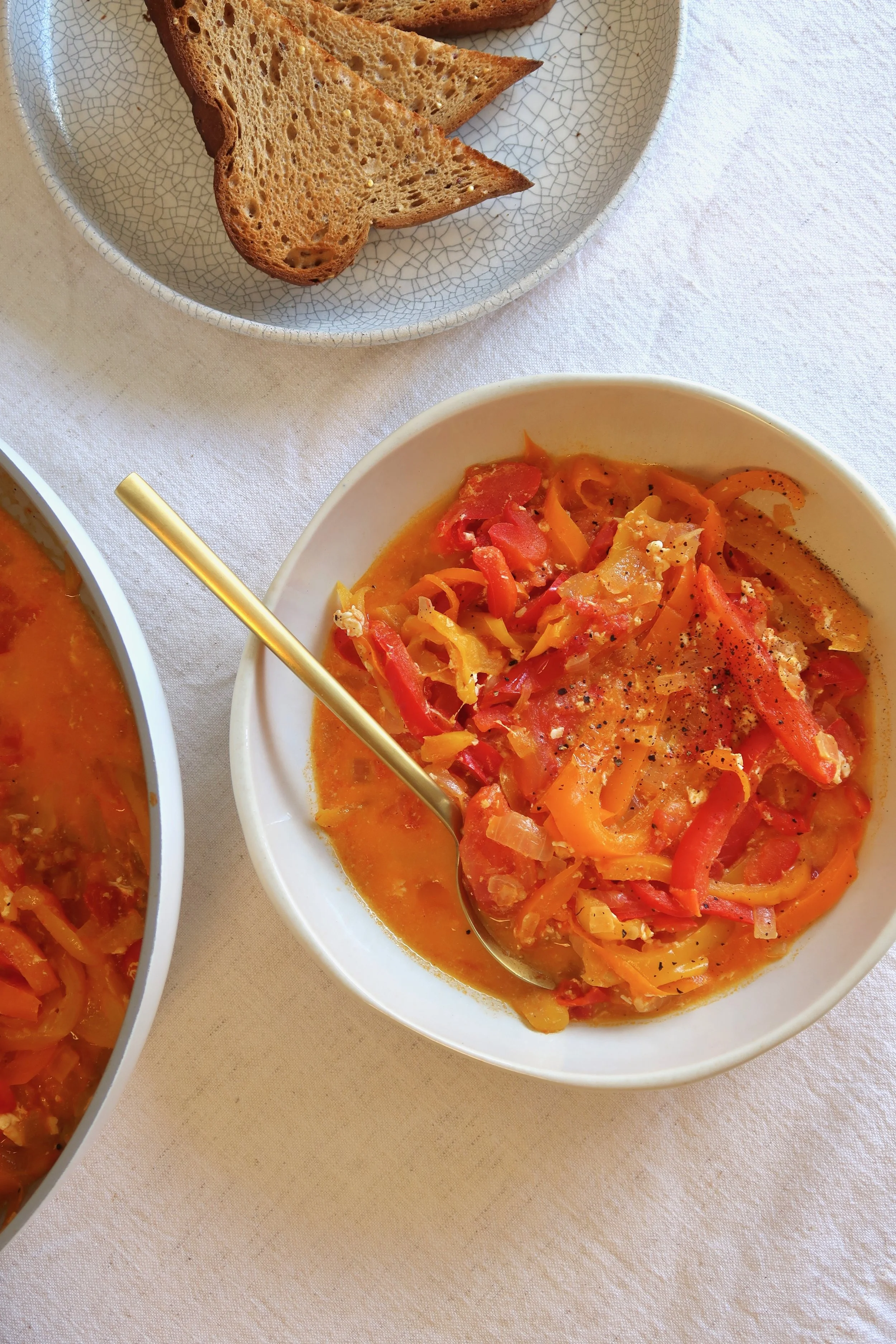 lečo (bell pepper &amp; tomato stew)