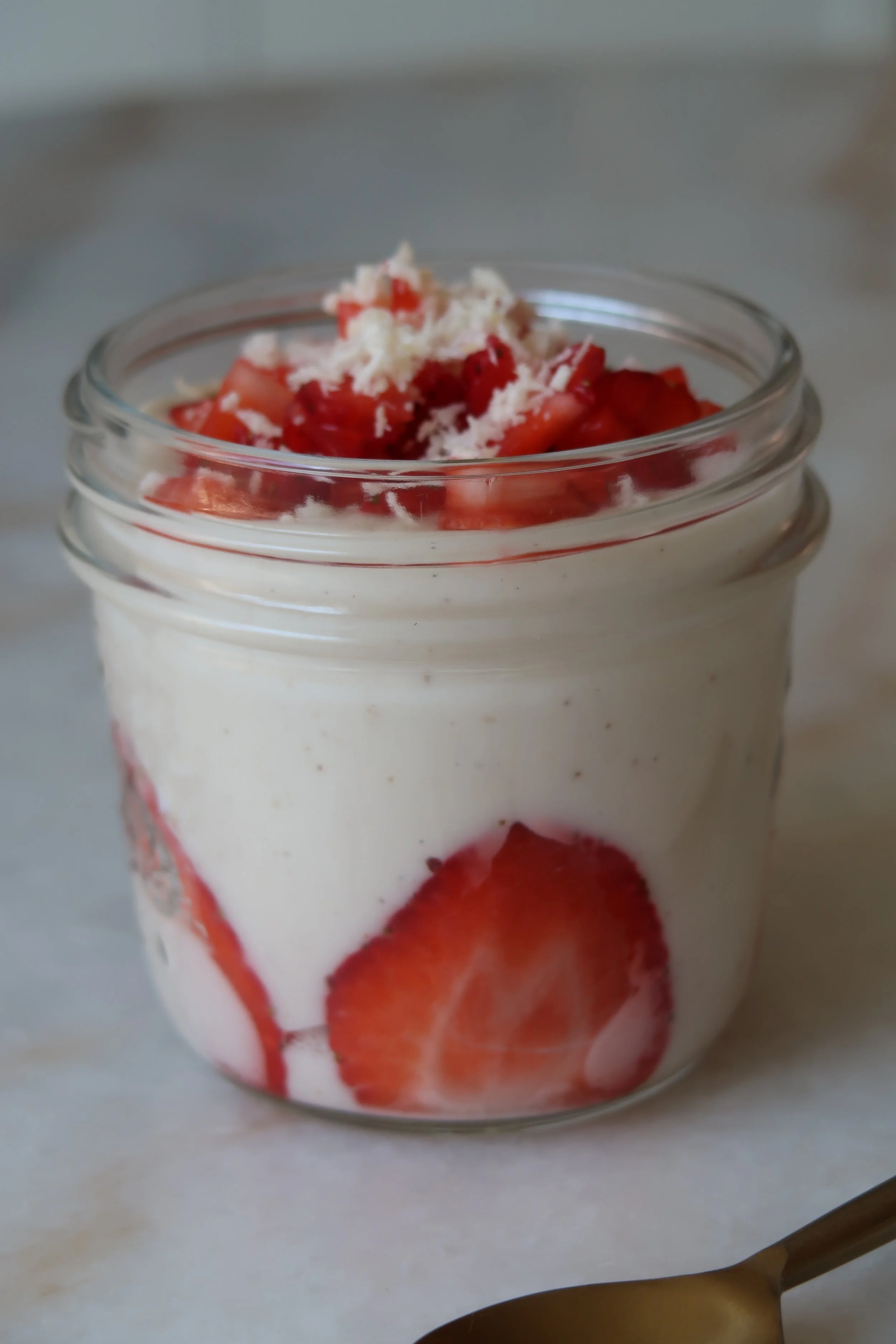 vanilla coconut pudding