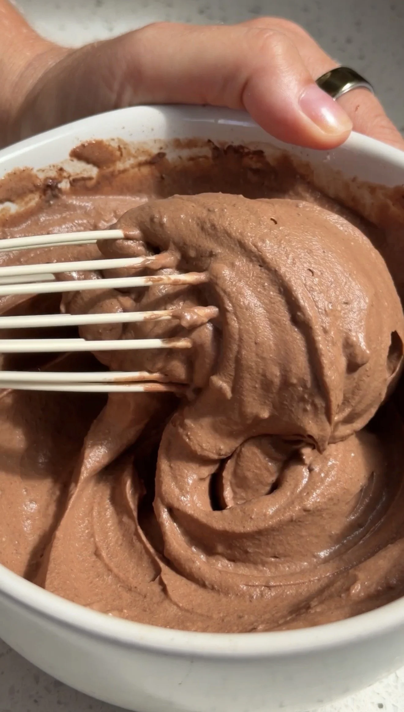 quick chocolate mousse