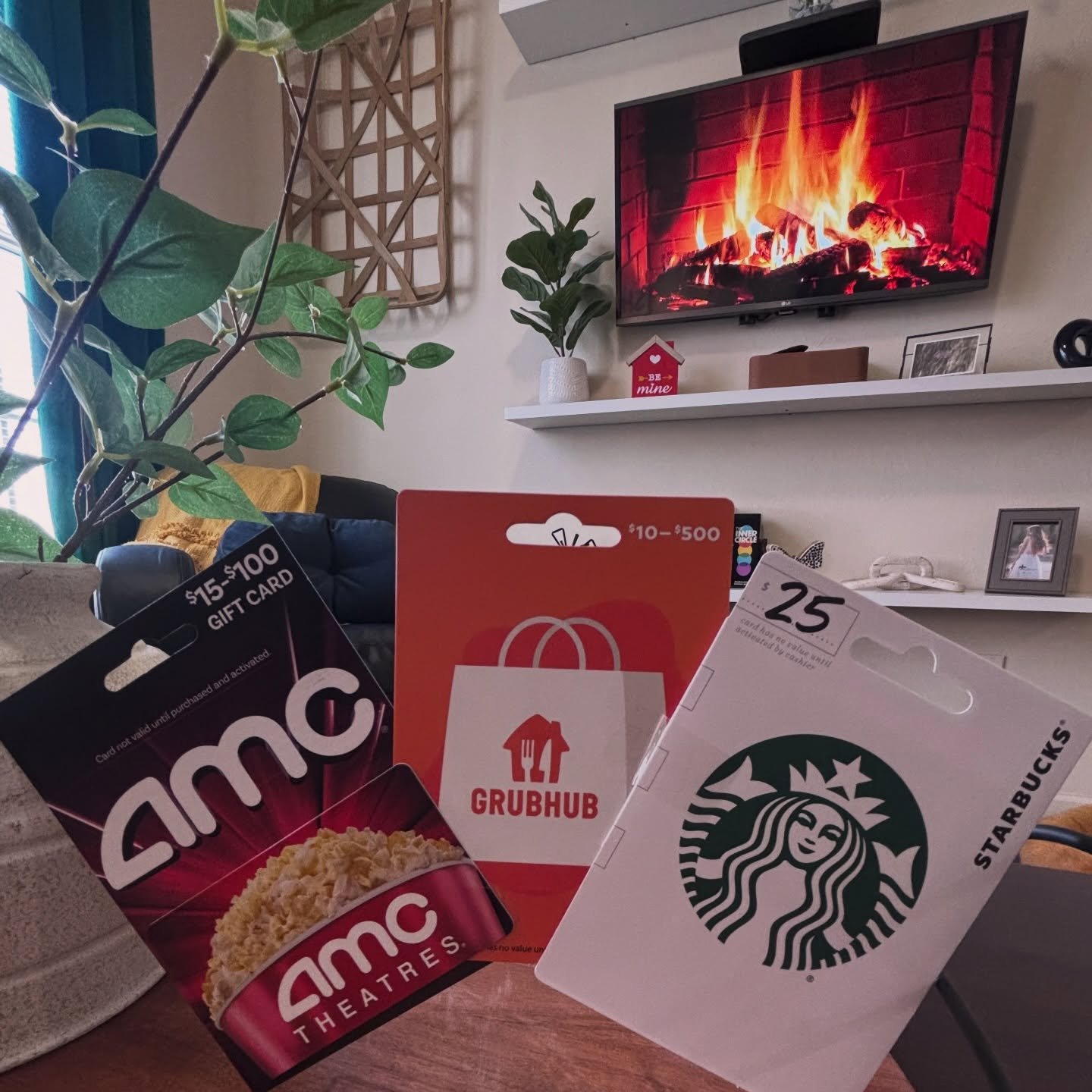 🎬✨ WIN IT WEDNESDAY &ndash; Ultimate Date Night Edition ✨☕🍿

We are giving one lucky winner the perfect Valentine&rsquo;s weekend lineup:
🎥 $25 to the movie theatre
☕ $25 to Starbucks
🍔 $50 to Grubhub

That&rsquo;s $100 toward the ultimate cozy +