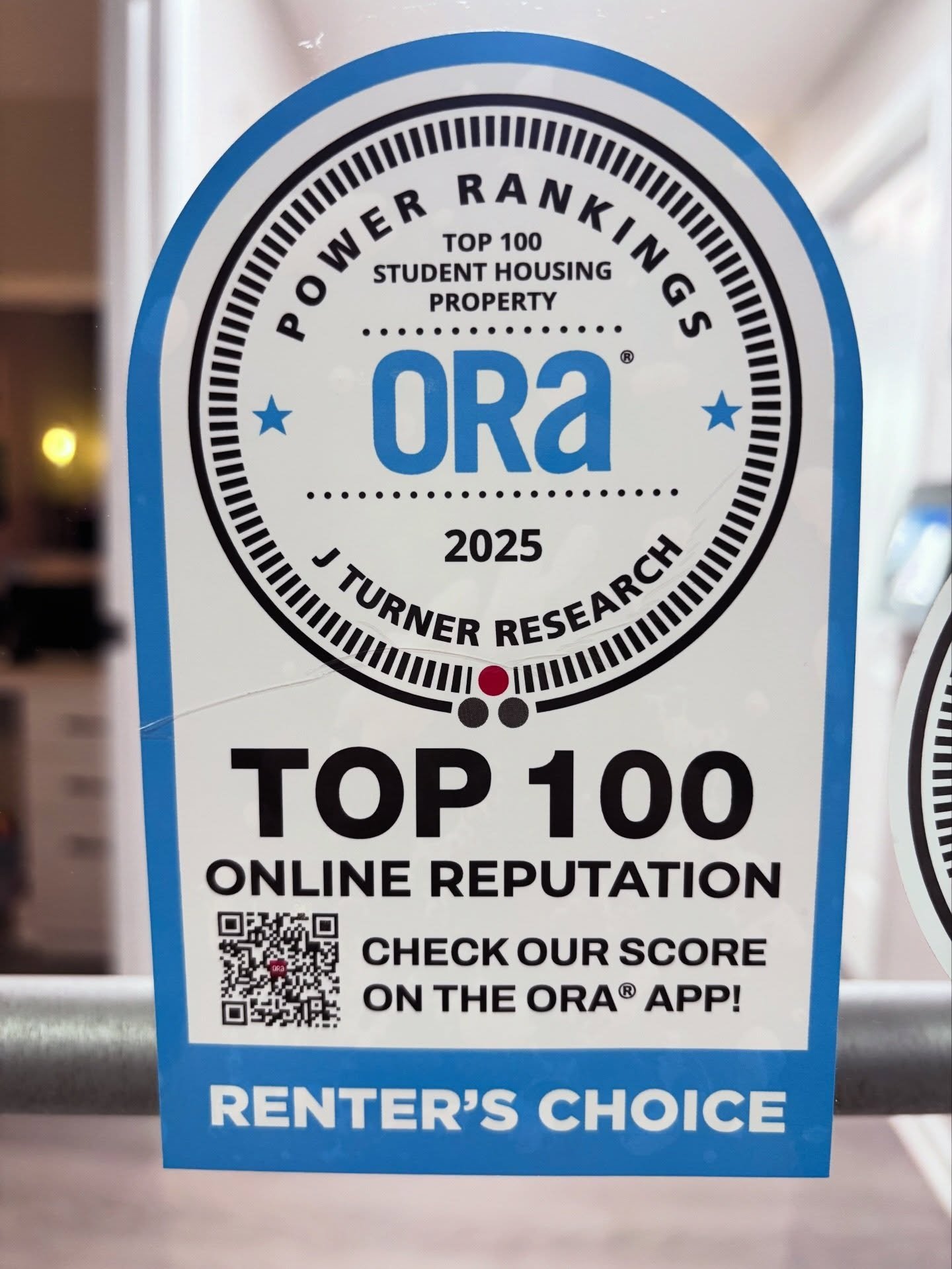 There&rsquo;s a reason we consistently land in the ORA Top 100 for student housing. 

Come see for yourself what makes our community so special &mdash; from our spaces to our service, it&rsquo;s all designed with you in mind.

Stop by and experience 