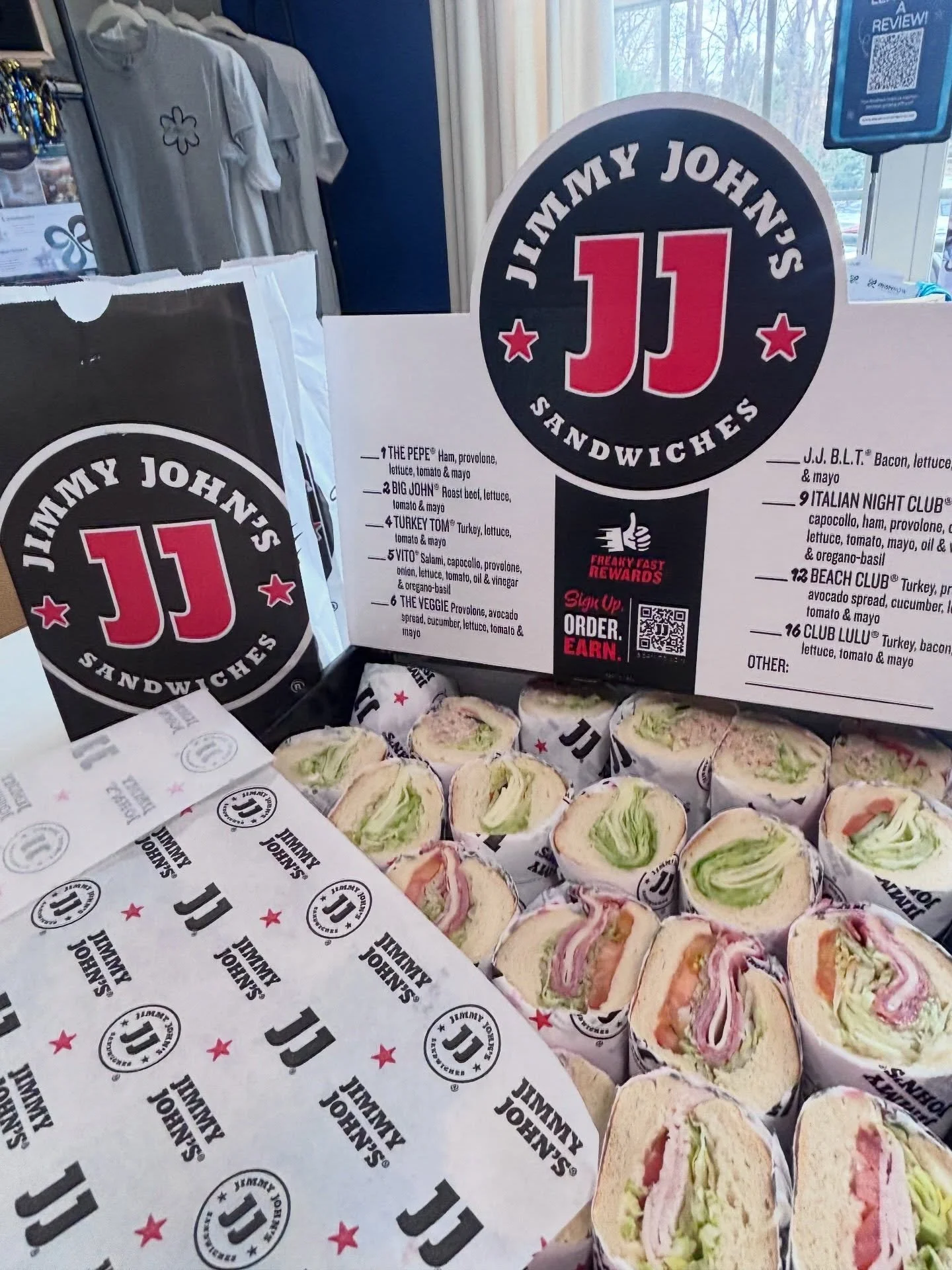 Free Food Friday is calling your name! 

Join us in the main office from 11:30 AM &ndash; 5 PM for a delicious spread from Jimmy John&rsquo;s! Grab a bite, hang out, and kick off your weekend the right way.

Don&rsquo;t miss out, once it&rsquo;s gone