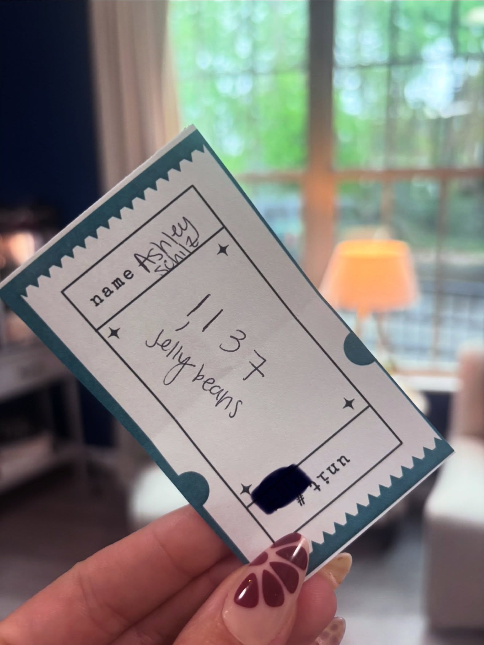 🎉 And we have a winner! 🎉

A huge congratulations to @ashley.schilz for taking home the top spot in our Jelly Bean Challenge! 🍬✨ With a guess of 1,137, she came incredibly close to the actual number of 1,044 jelly beans in the jar!

Thank you to e