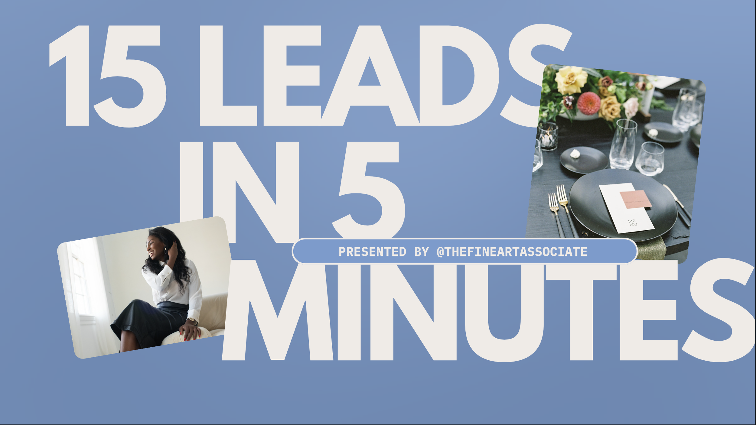 15 Leads in 5 Minutes Worksheet