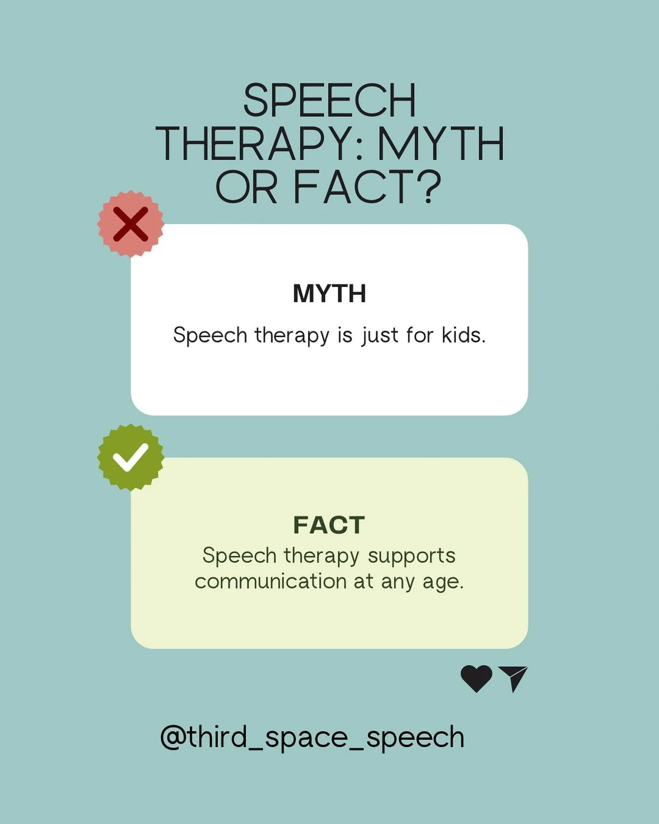 Did you know speech therapy isn&rsquo;t just for kids?

From toddlers to older adults, SLPs help people of all ages find their voice.

We work on so much more than sounds &mdash; including (but not limited to!) language, voice, fluency, and cognitive