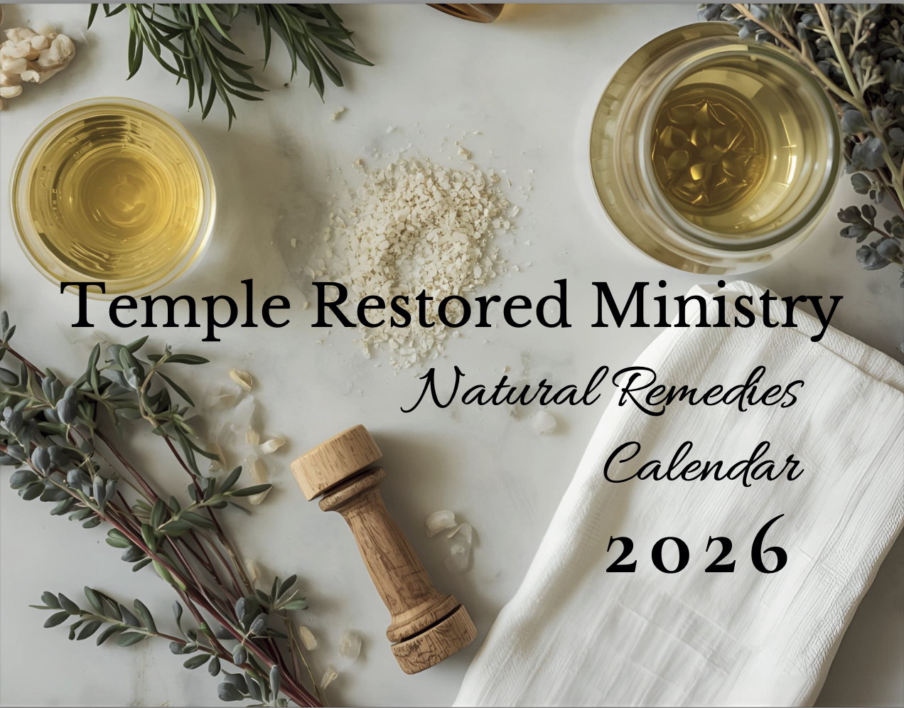 2026 Natural Remedies Calendar