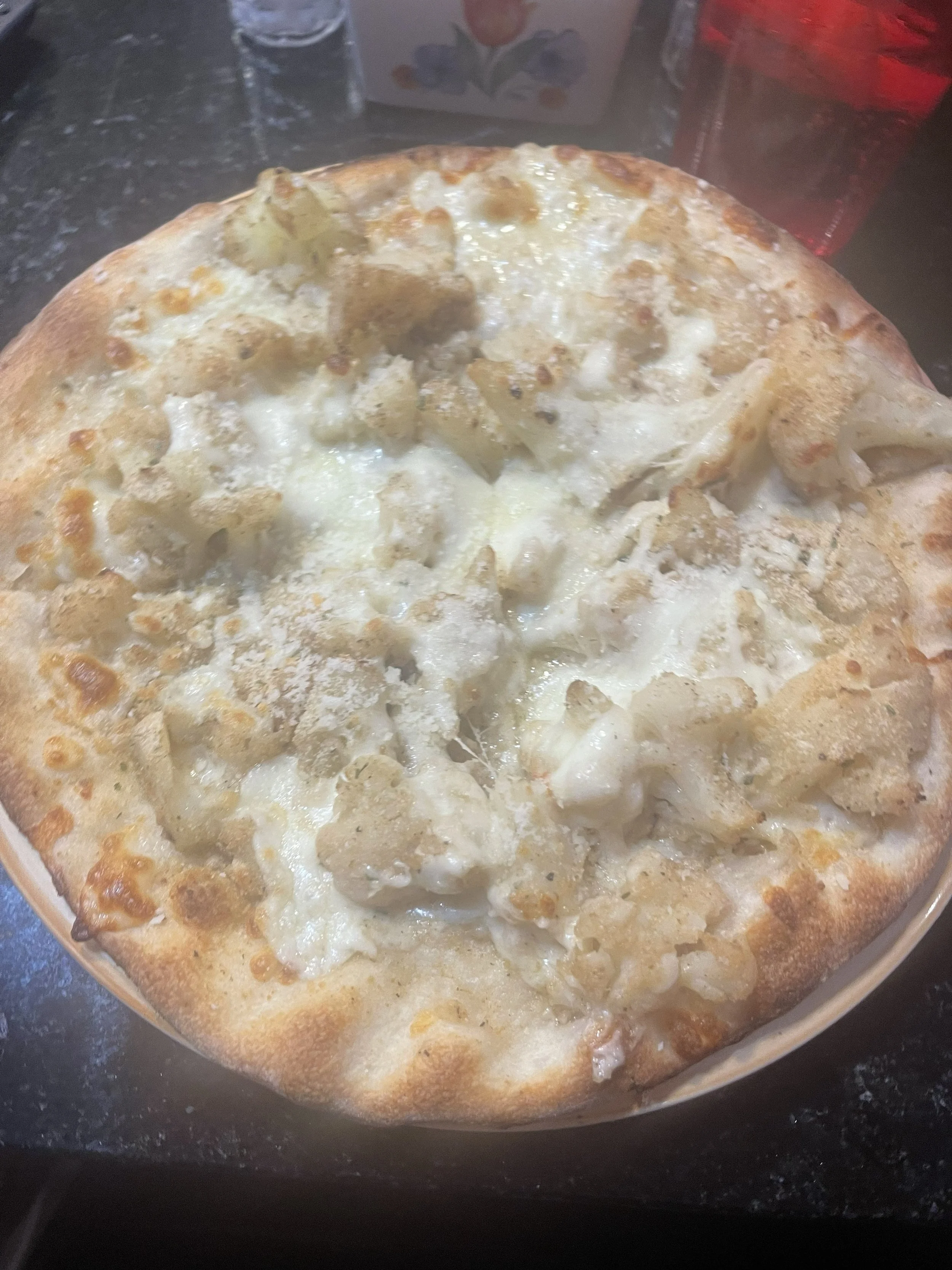 Roasted Cauliflower Pizza