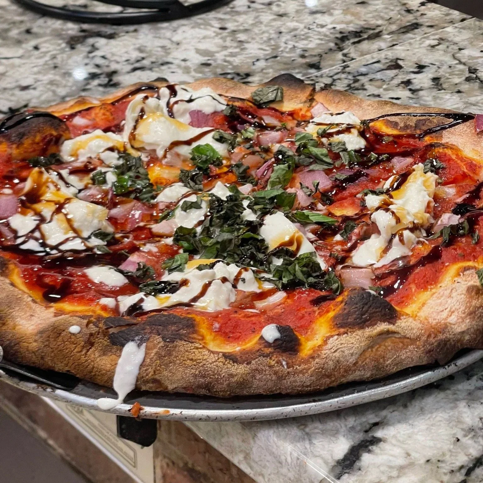 Burrata Cheese Pizza