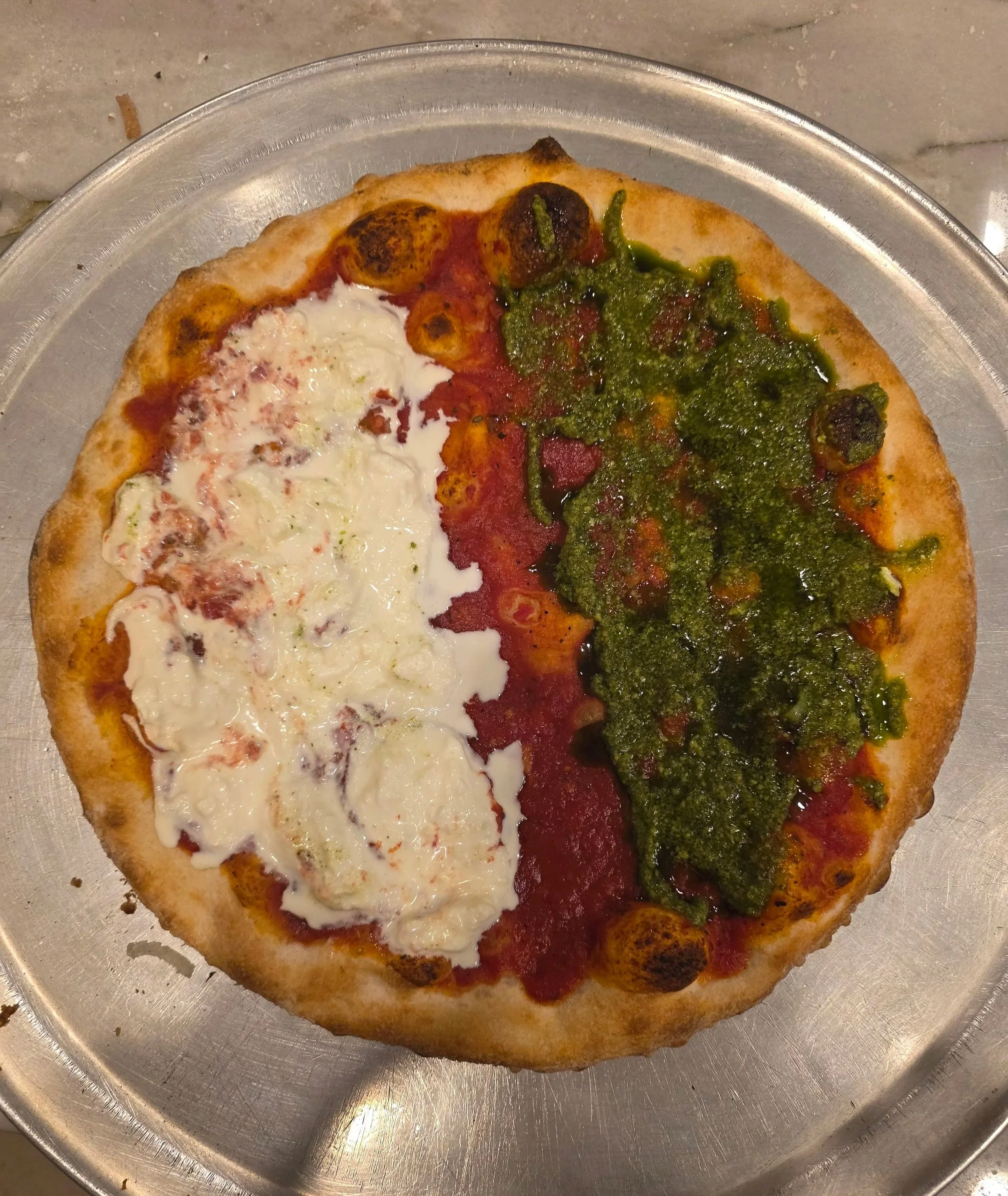 Italian Flag Pizza