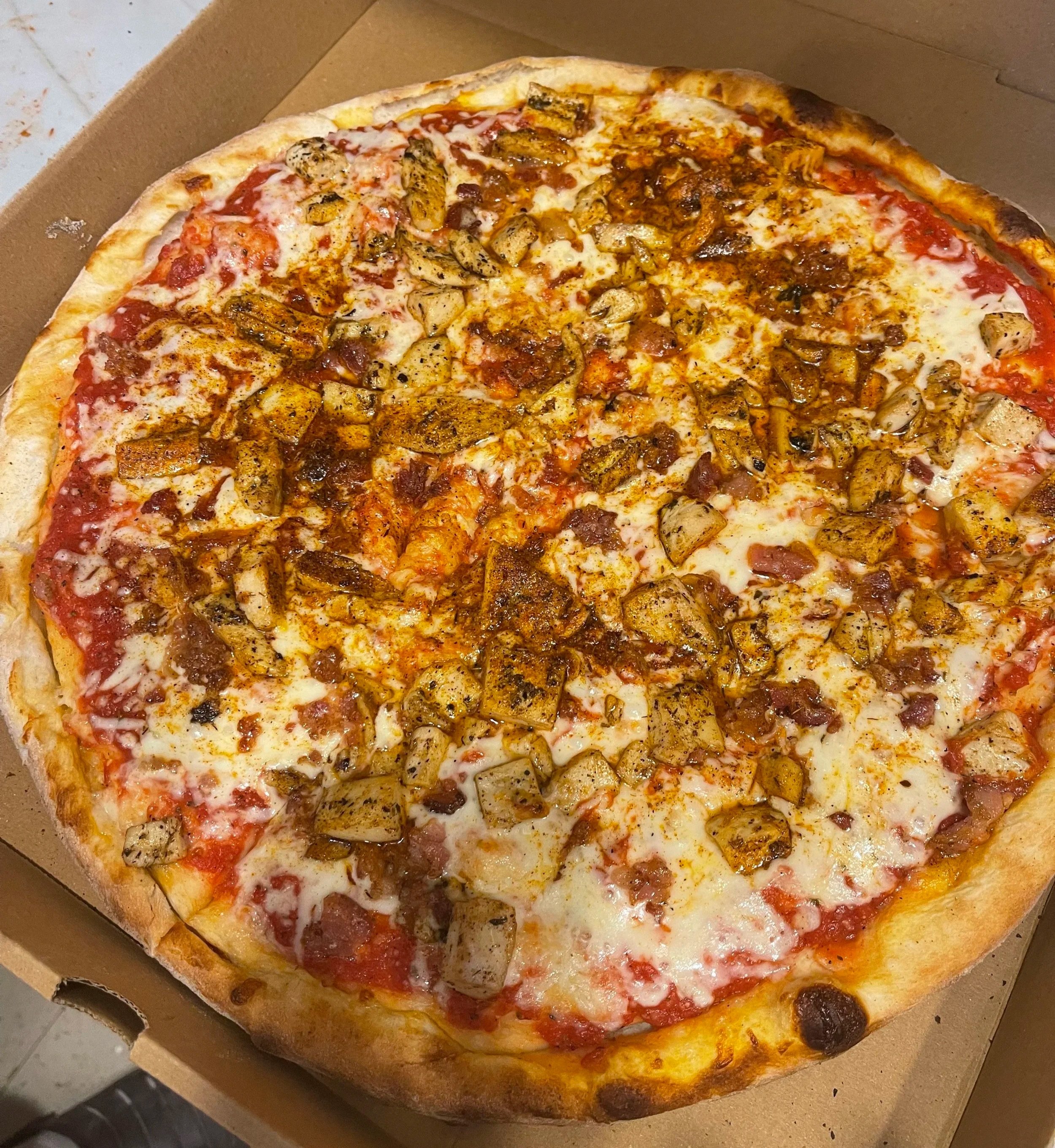 Blackened Chicken Pizza
