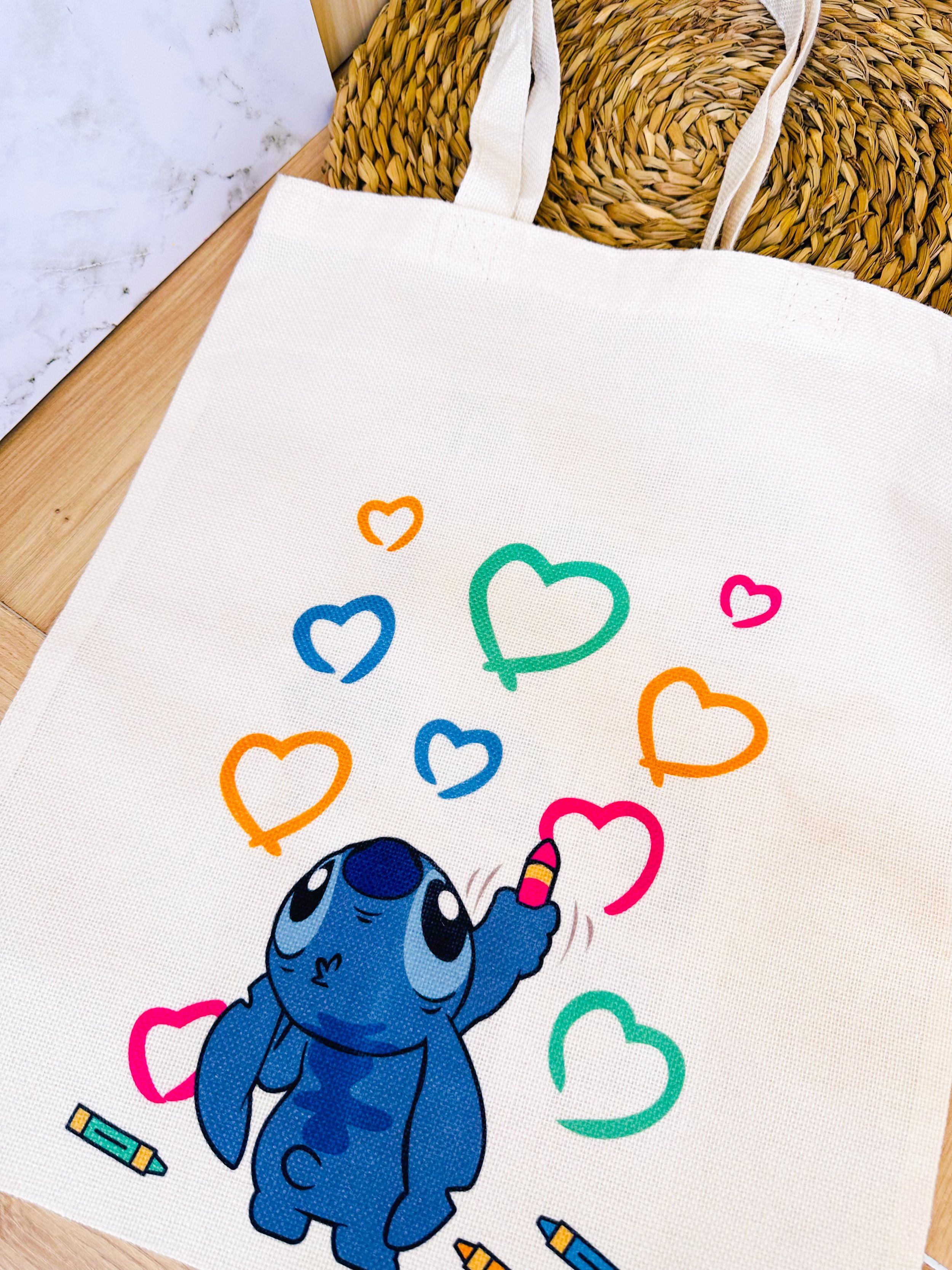 Bolsa de tela - Tote bag "Stitch"