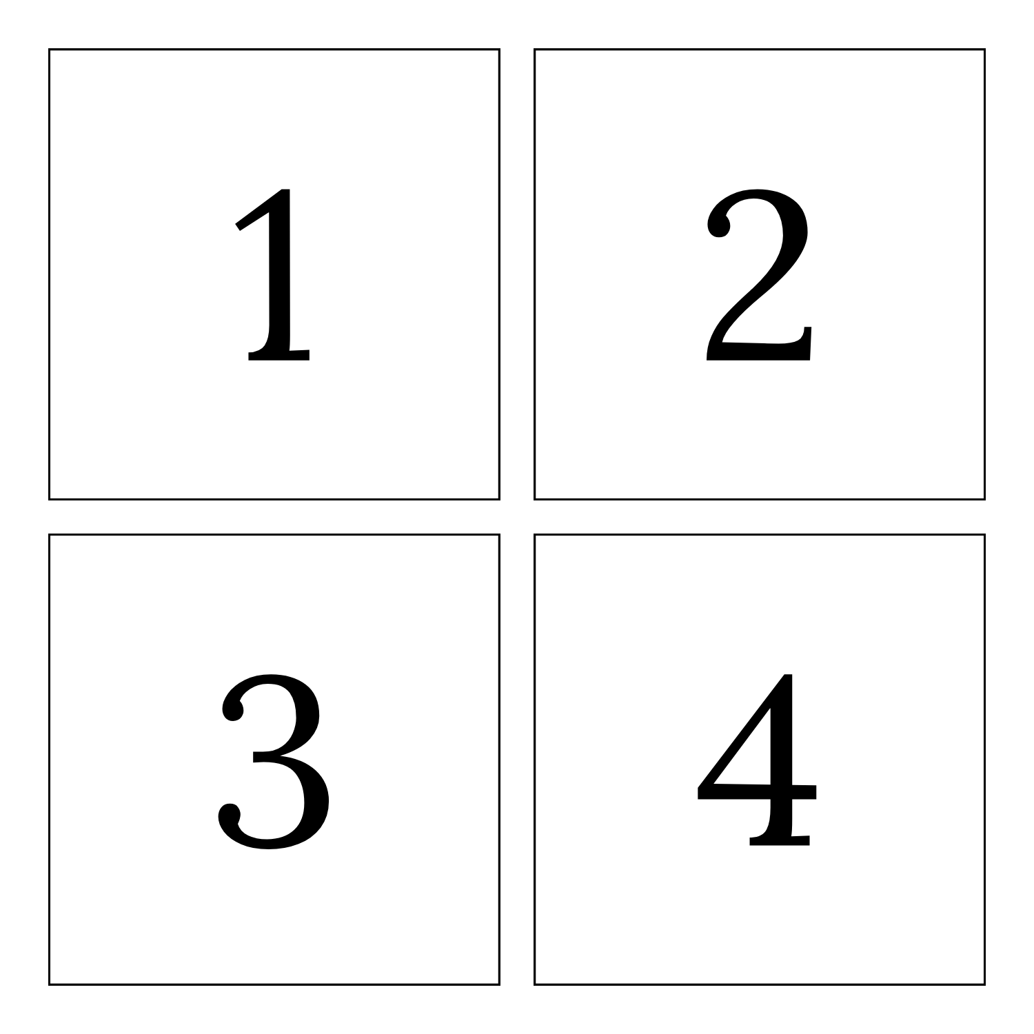 Number Flashcards
