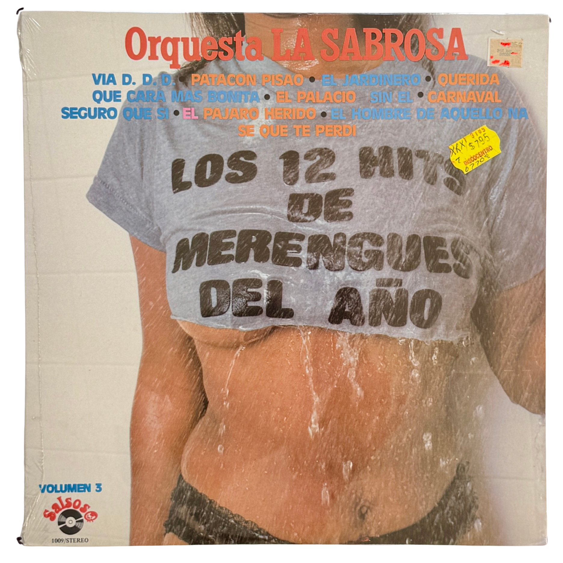 Orquesta La Sabrosa - "Los 12 Hits de Merengue Del Año Vol 3"