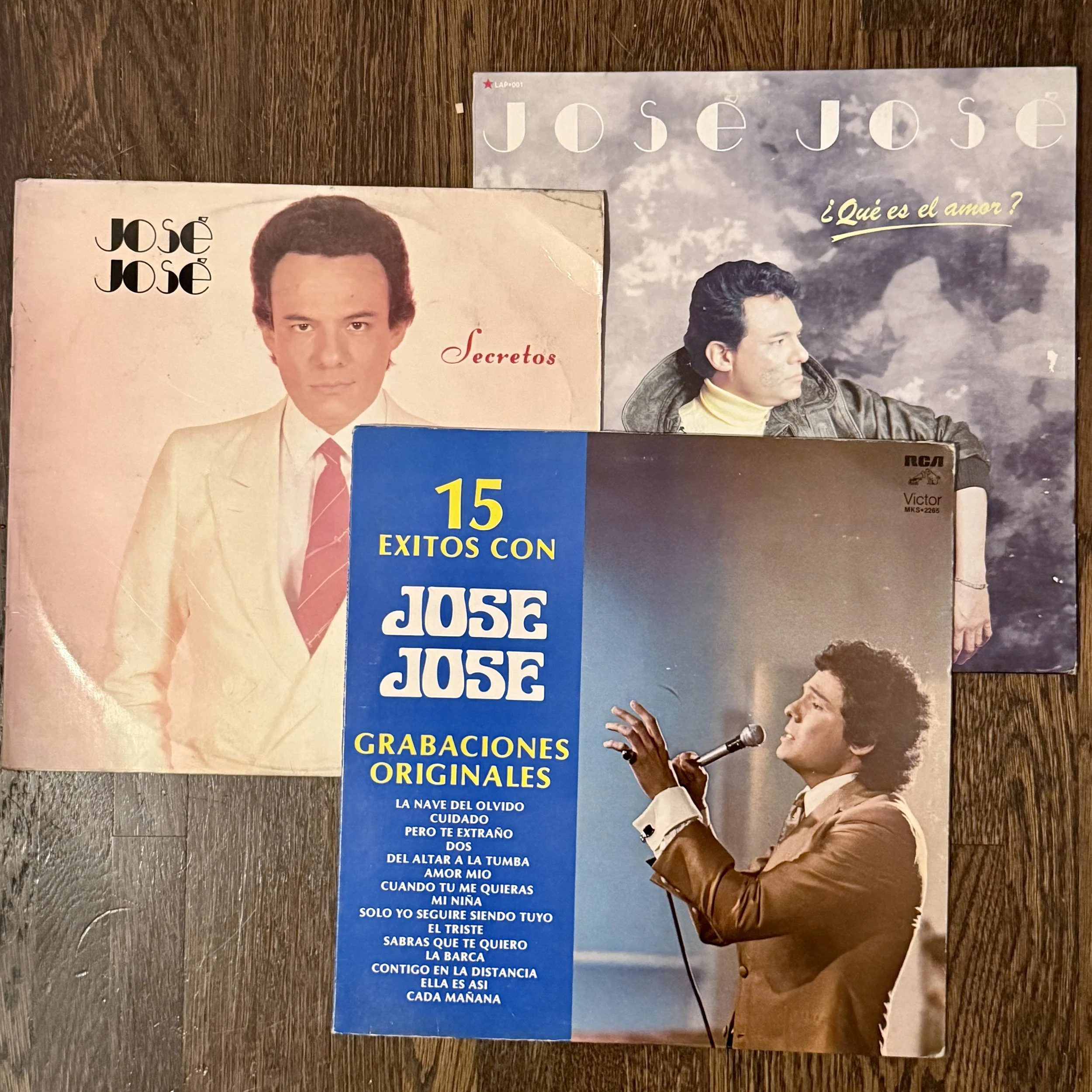 José José 3-LP Bundle