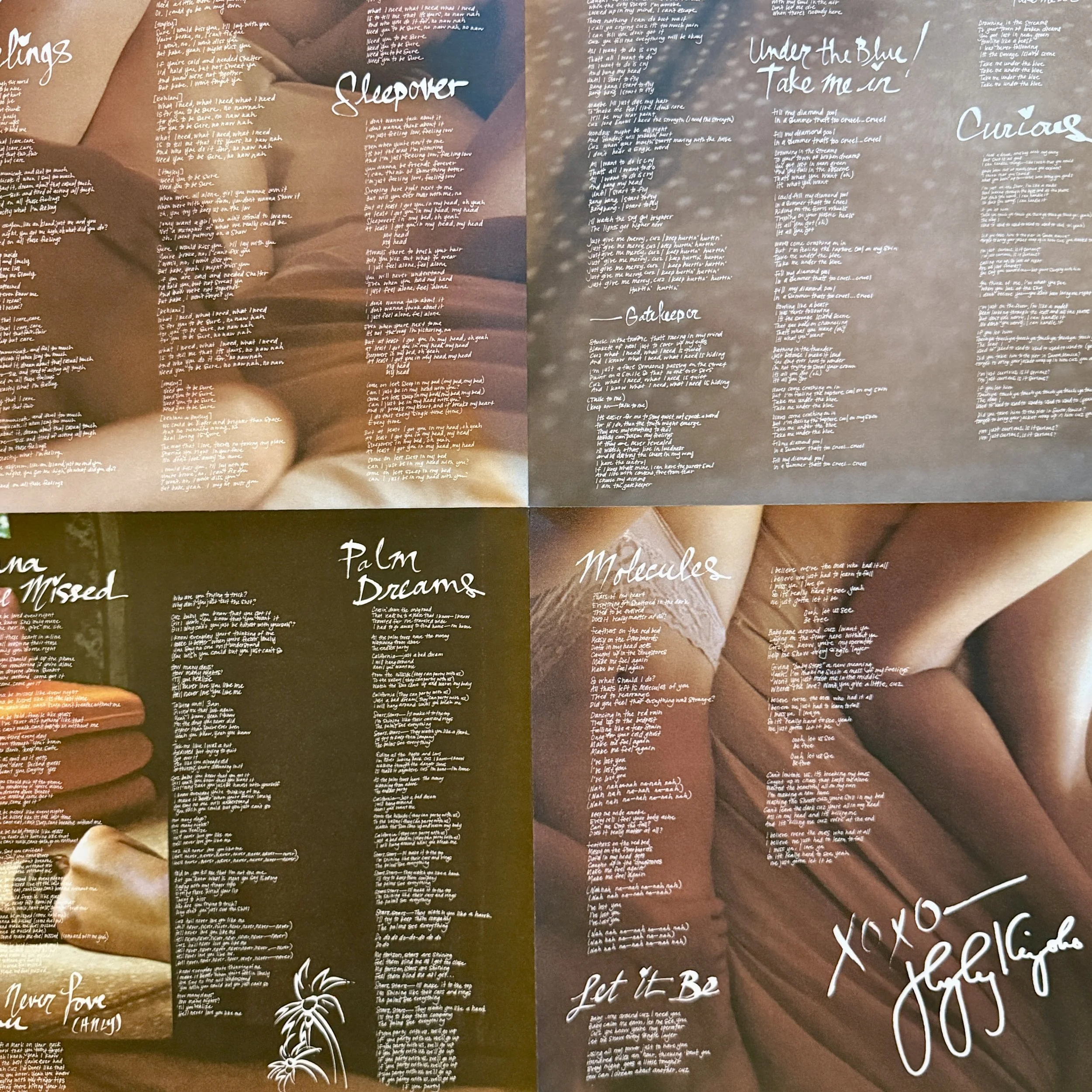 hayley kiyoko_expectations_lyrics sheet_vinyl record.jpg