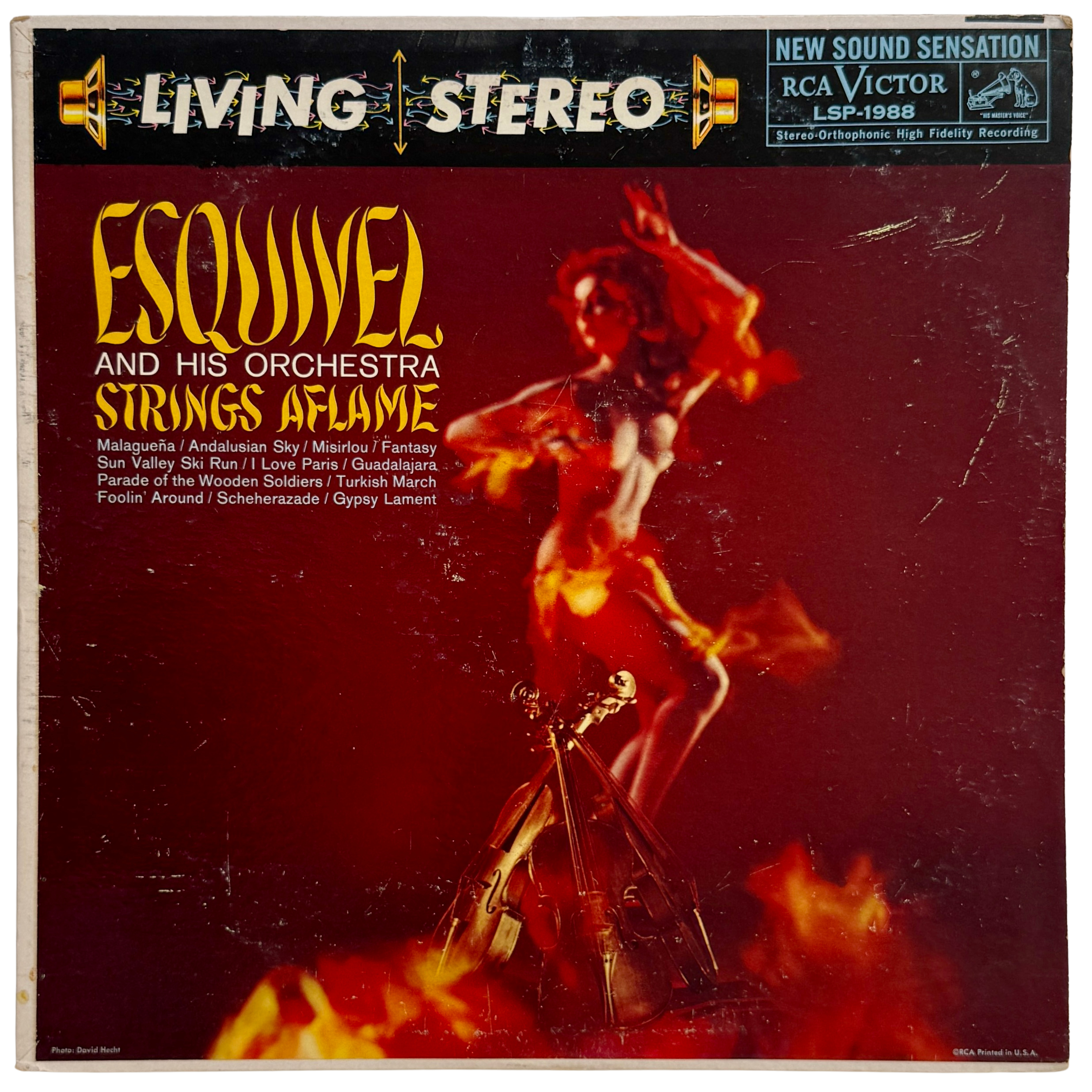Esquivel and his Orchestra - "Strings Aflame"