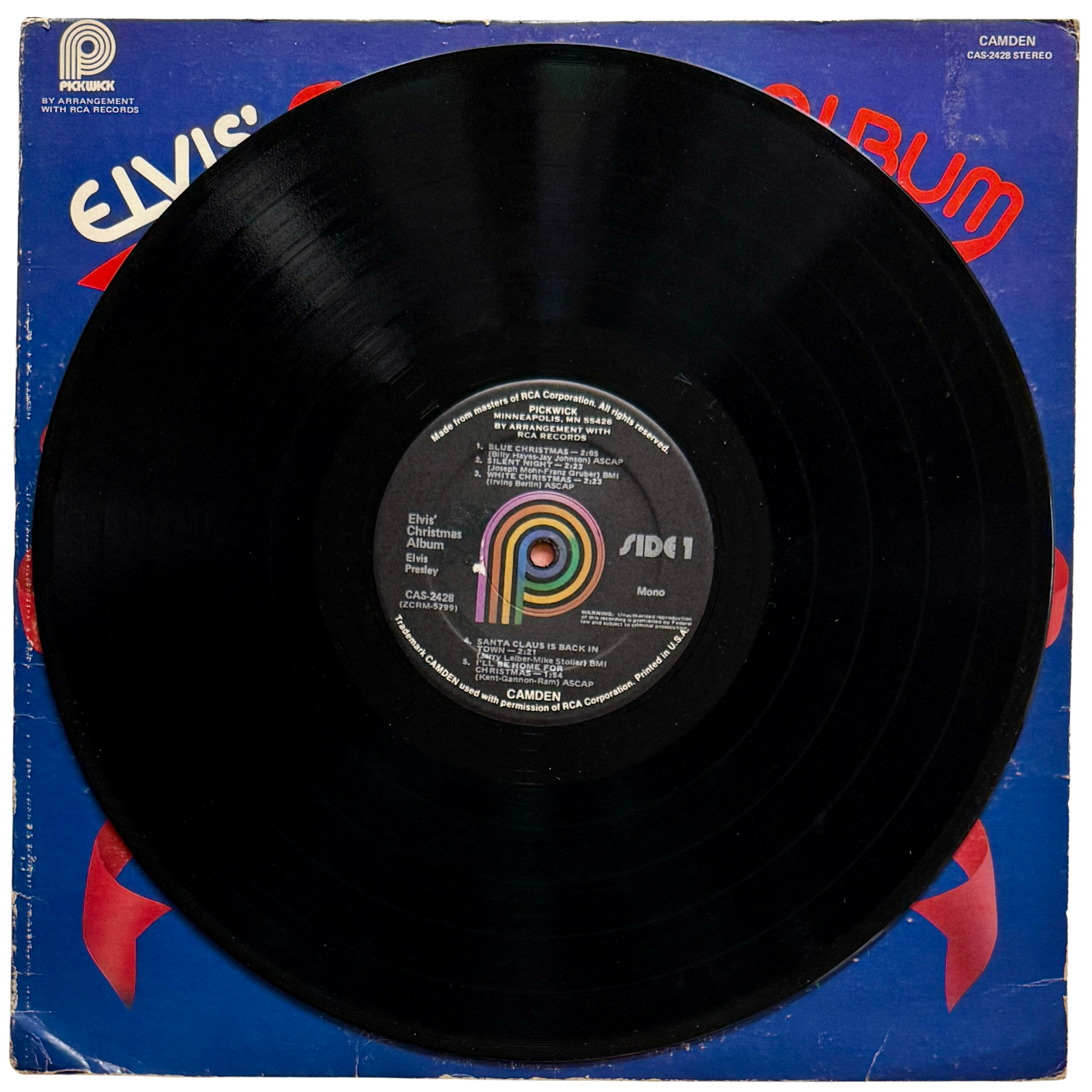 elvis christmas album_side 1_vinyl record.png