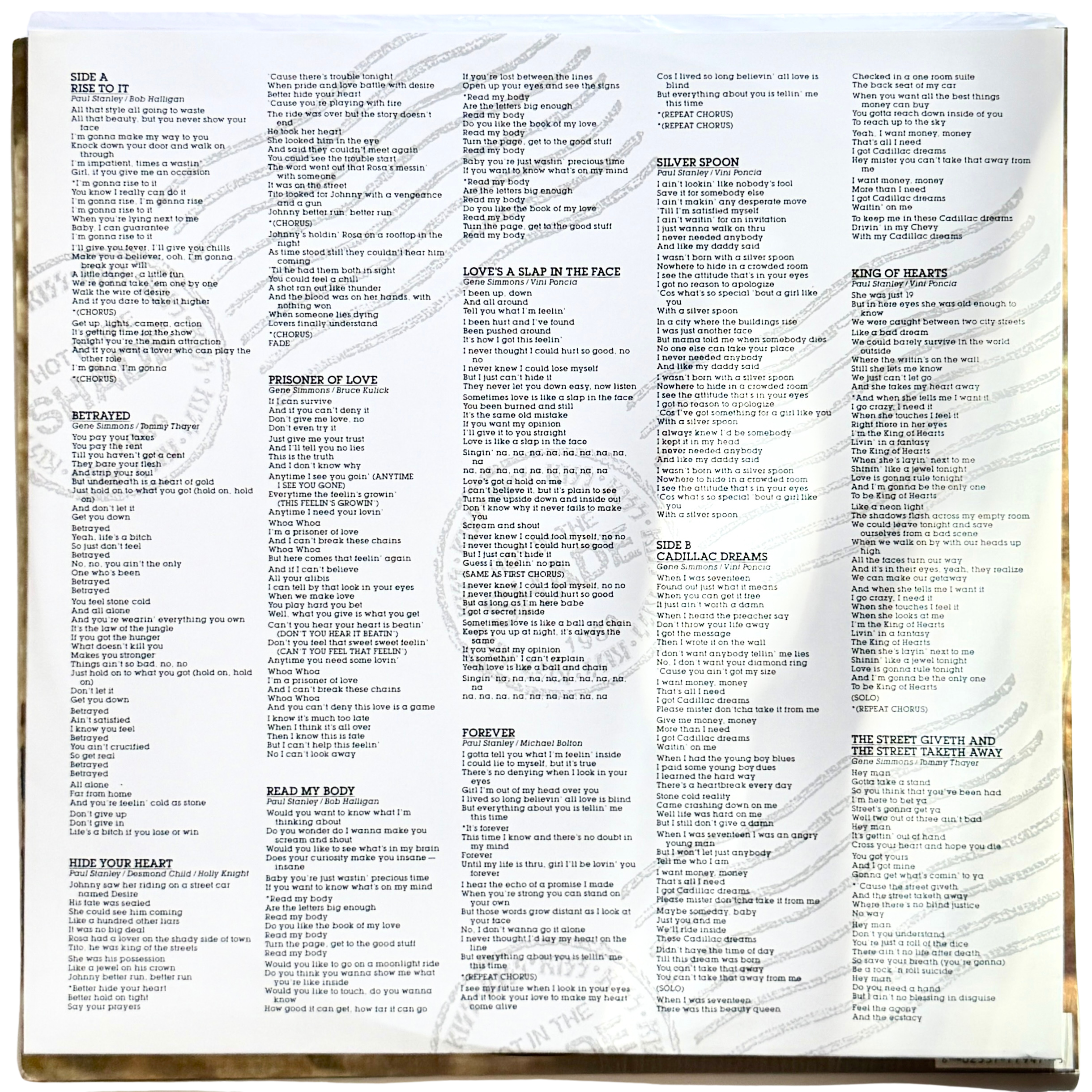 kiss_hot in the shade_lyric sheet_vinyl record - Edited.png