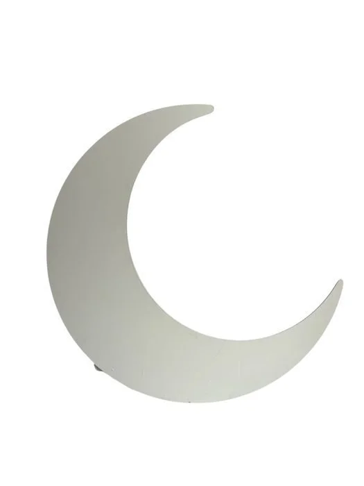 White Crescent Moon Prop