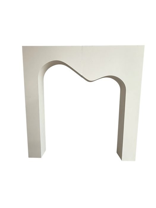 3D Rectangle Curve Double Arch Panel