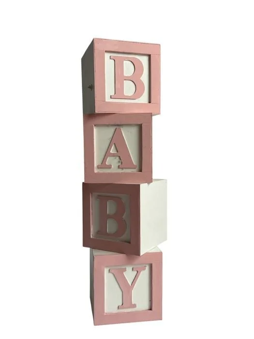 BABY Letter Blocks (Set of 4)