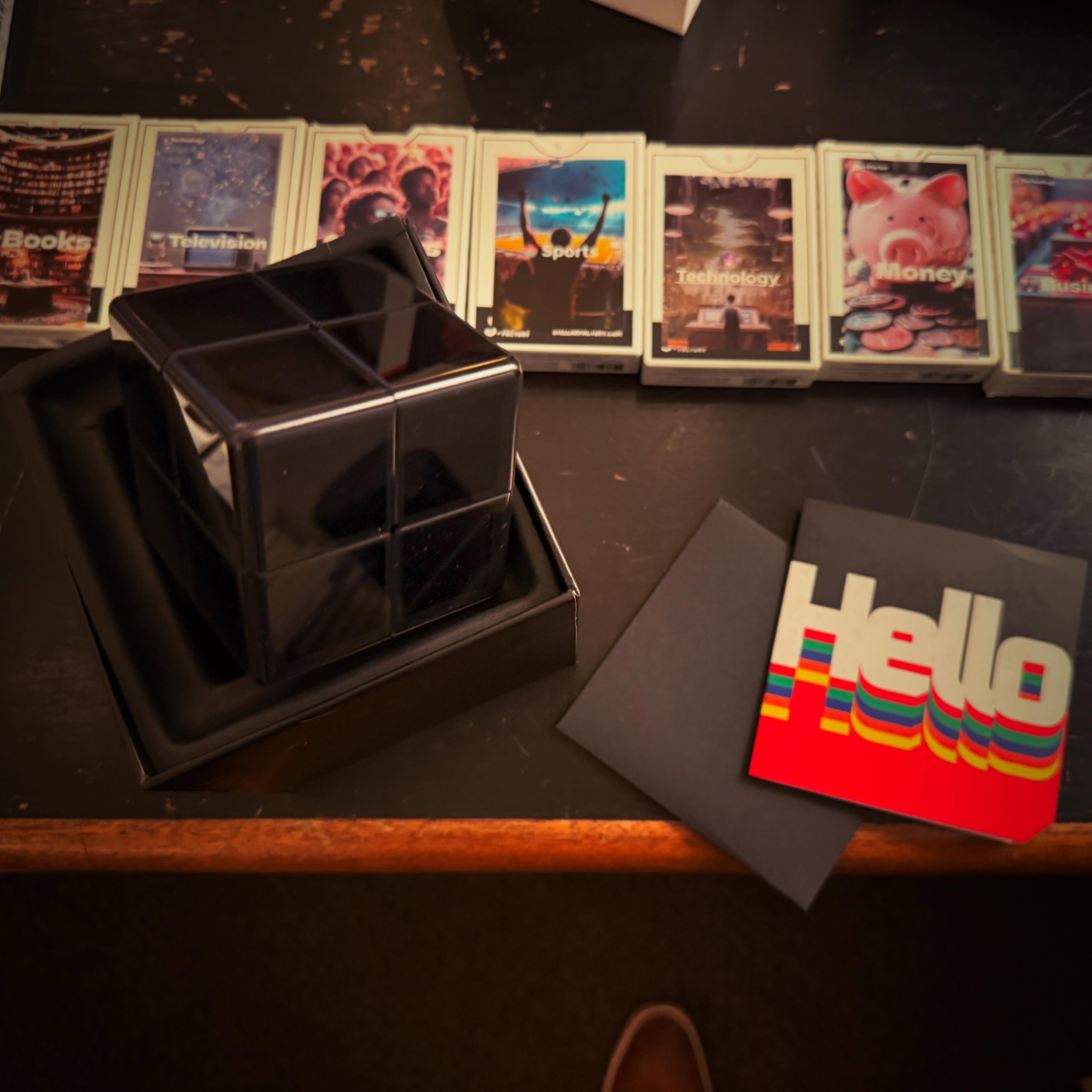 Oh Hello! - I just received the Rubik&rsquo;s @wowcube and it kinda rolled out of the box like this ✨