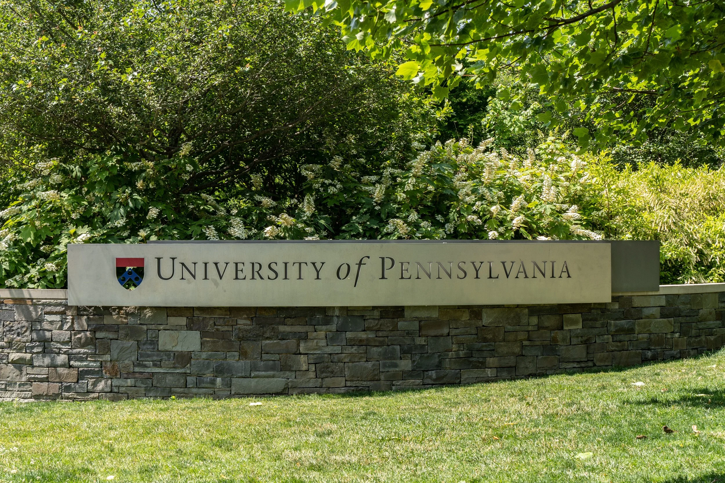 University of Pennsylvania sign