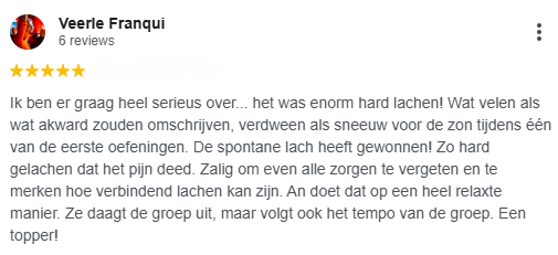 Testimonial van Veerle Franqui (çava çava)