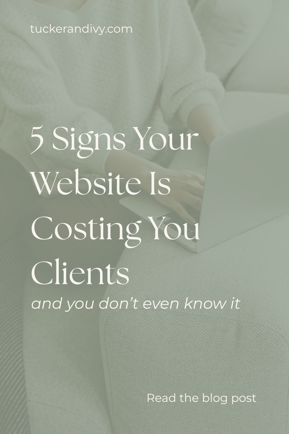 5 Signs Your Website Is Costing You Clients (And You Don't Even Know It)