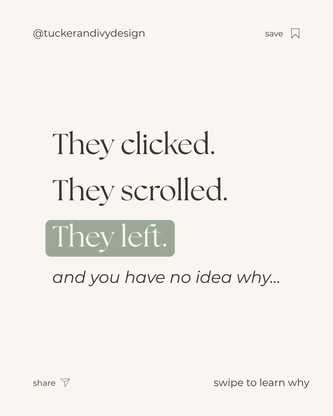 Do you ever see traffic come to your website but your inquiries are still stagnant? I audit hundreds of websites and these are some of the most common things I see that could be causing your business to lose sales. If you&rsquo;re attracting visitors