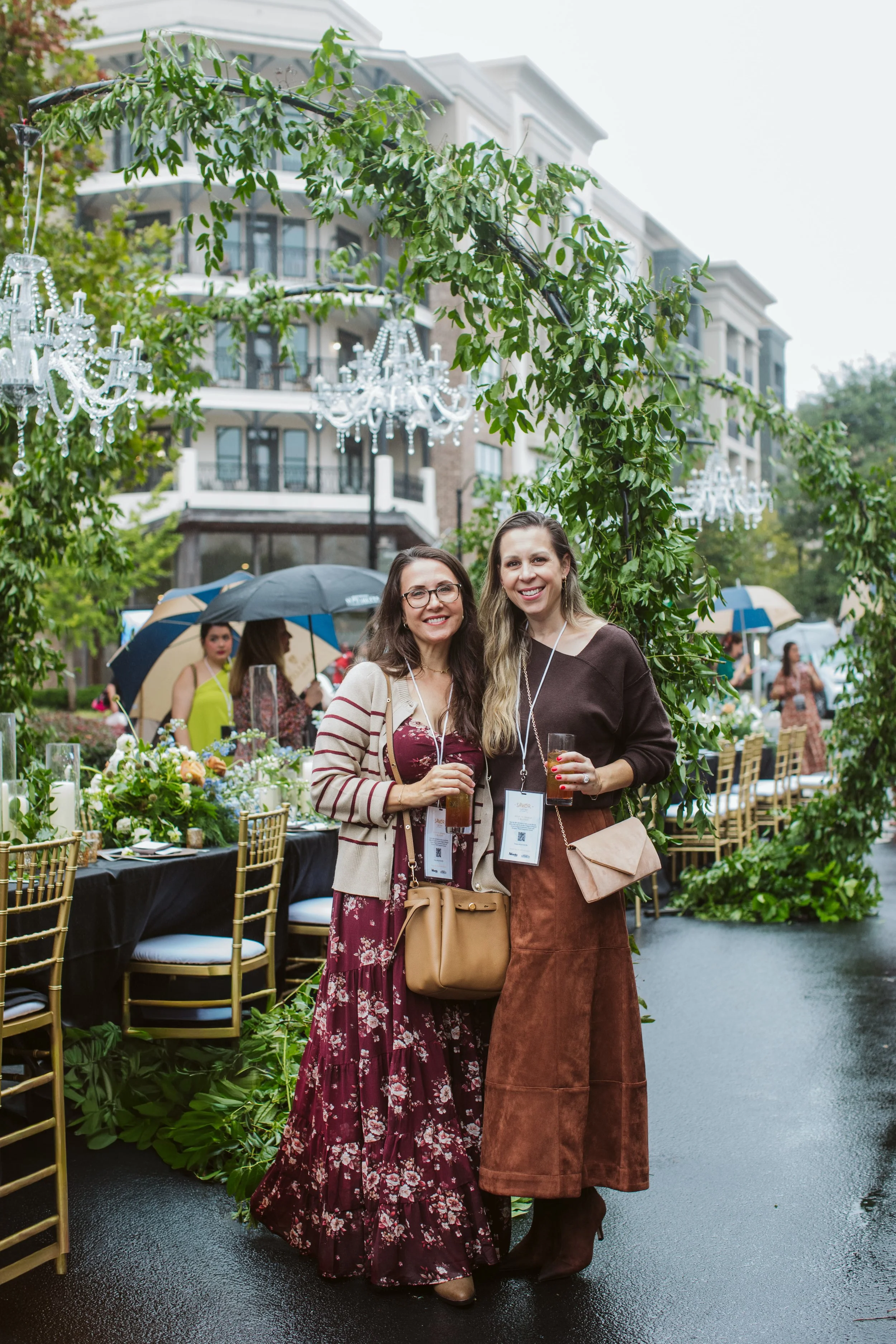guest at savor the boulevard event