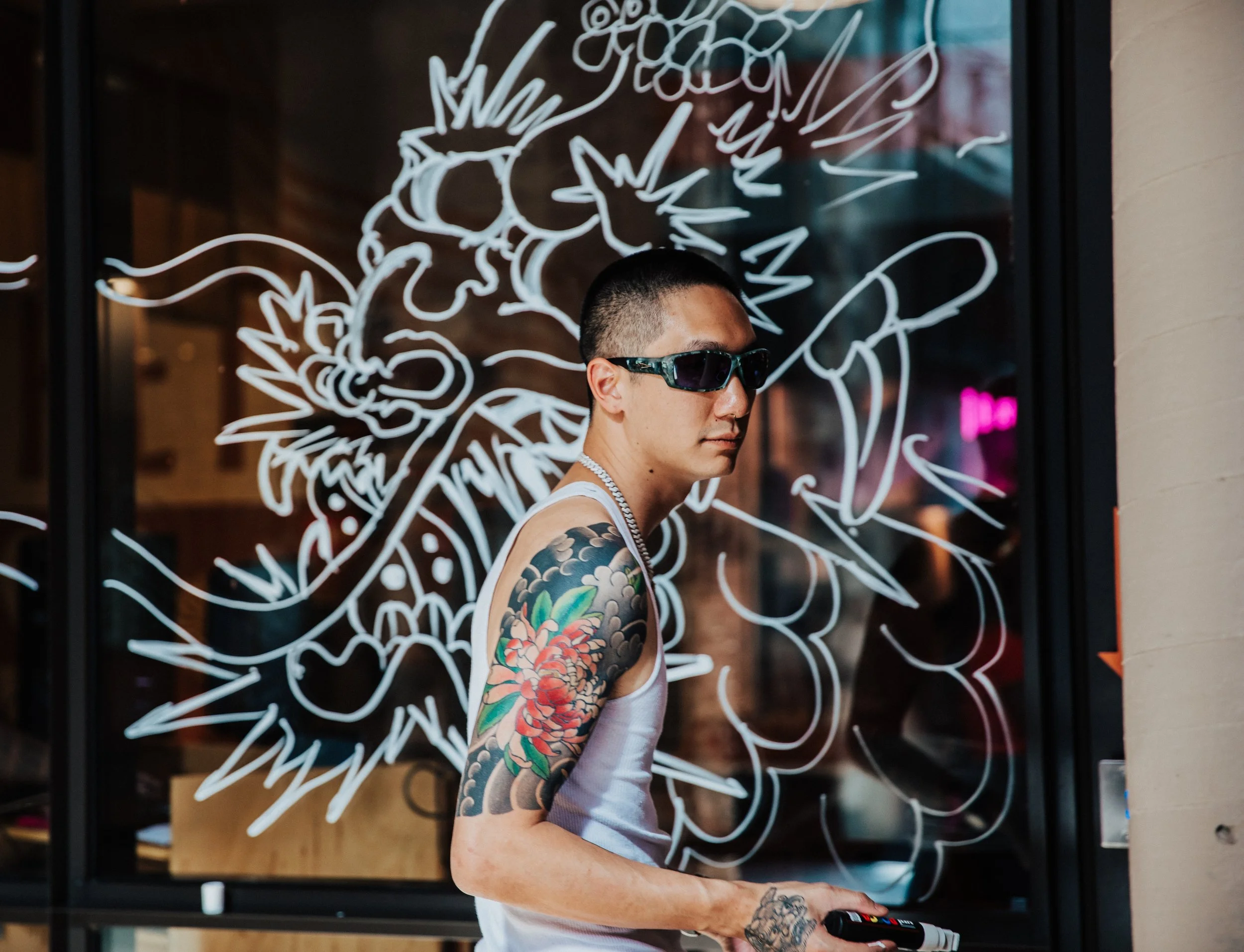 live Art at Market East Launch Event