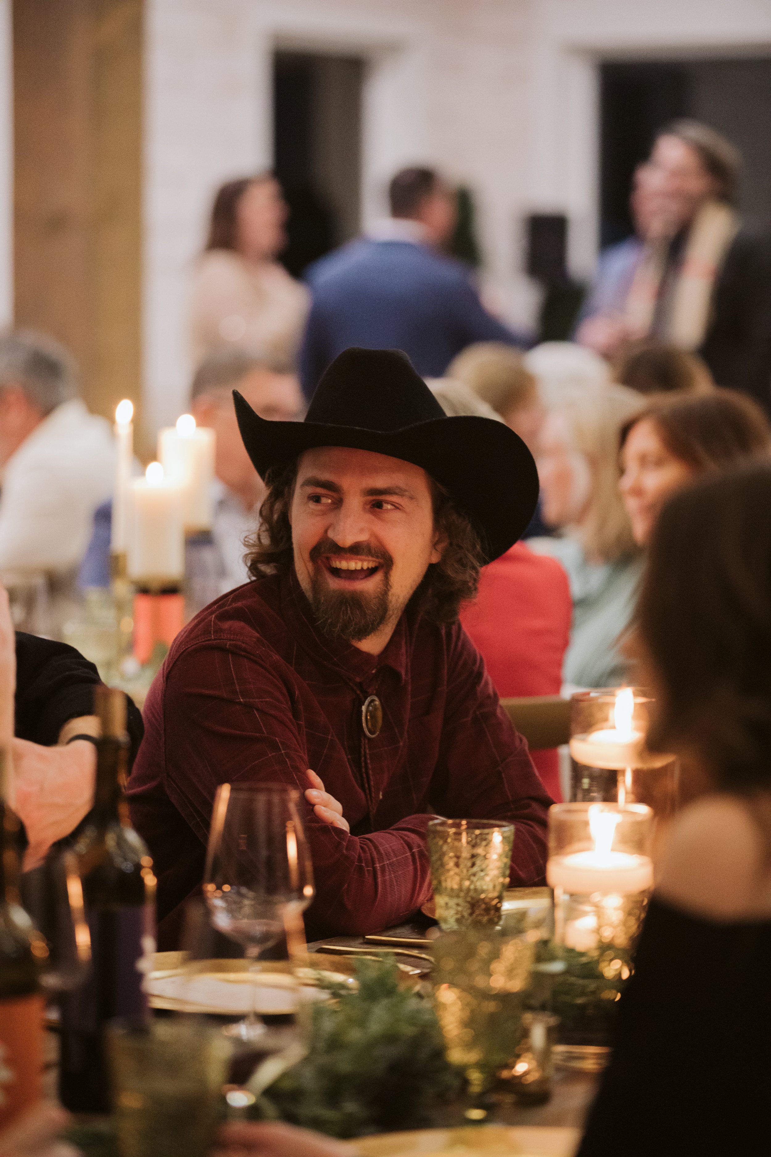 Candid Dinner Moments at North Georgia Event