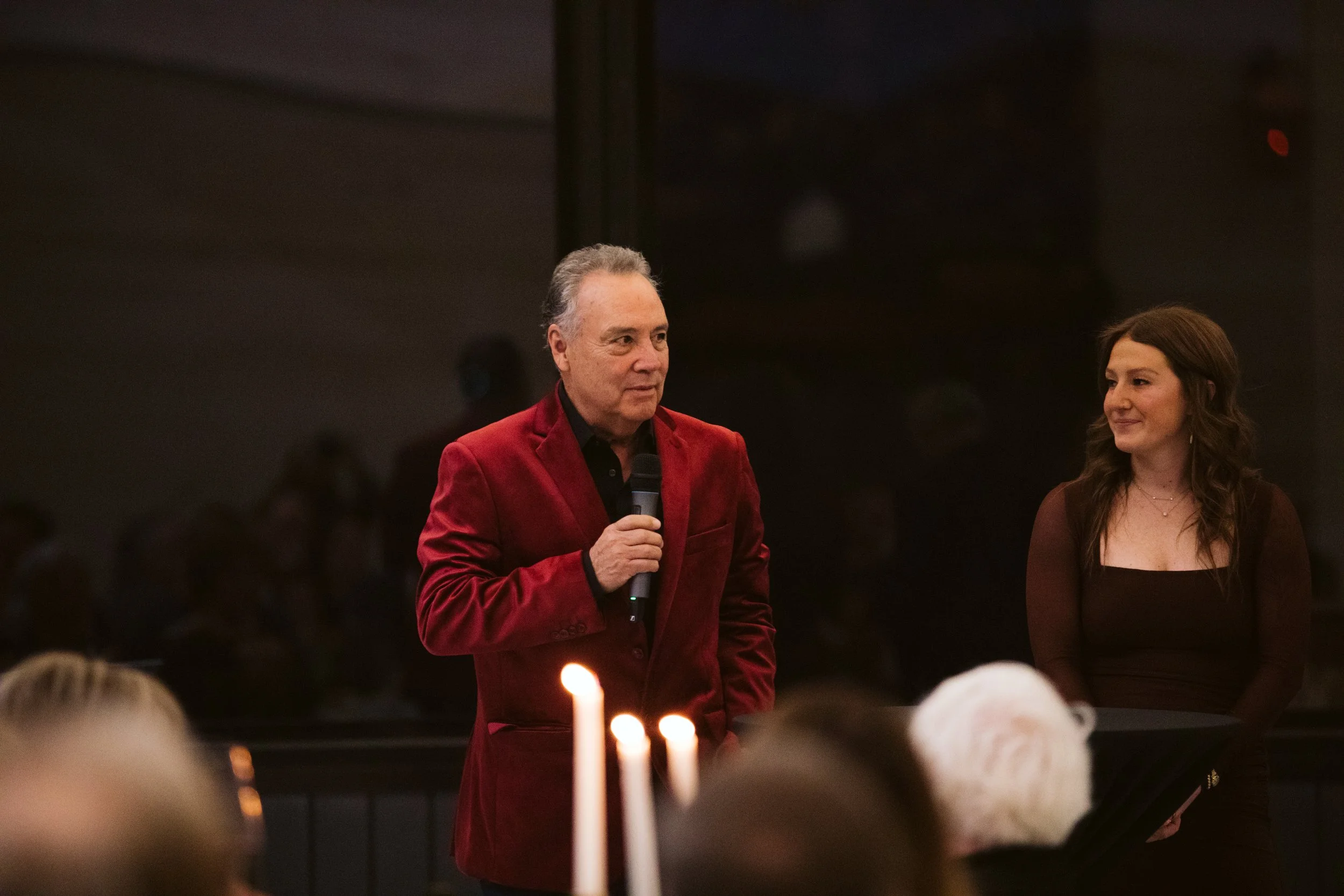 Evening Toast at North Georgia Bison Dinner