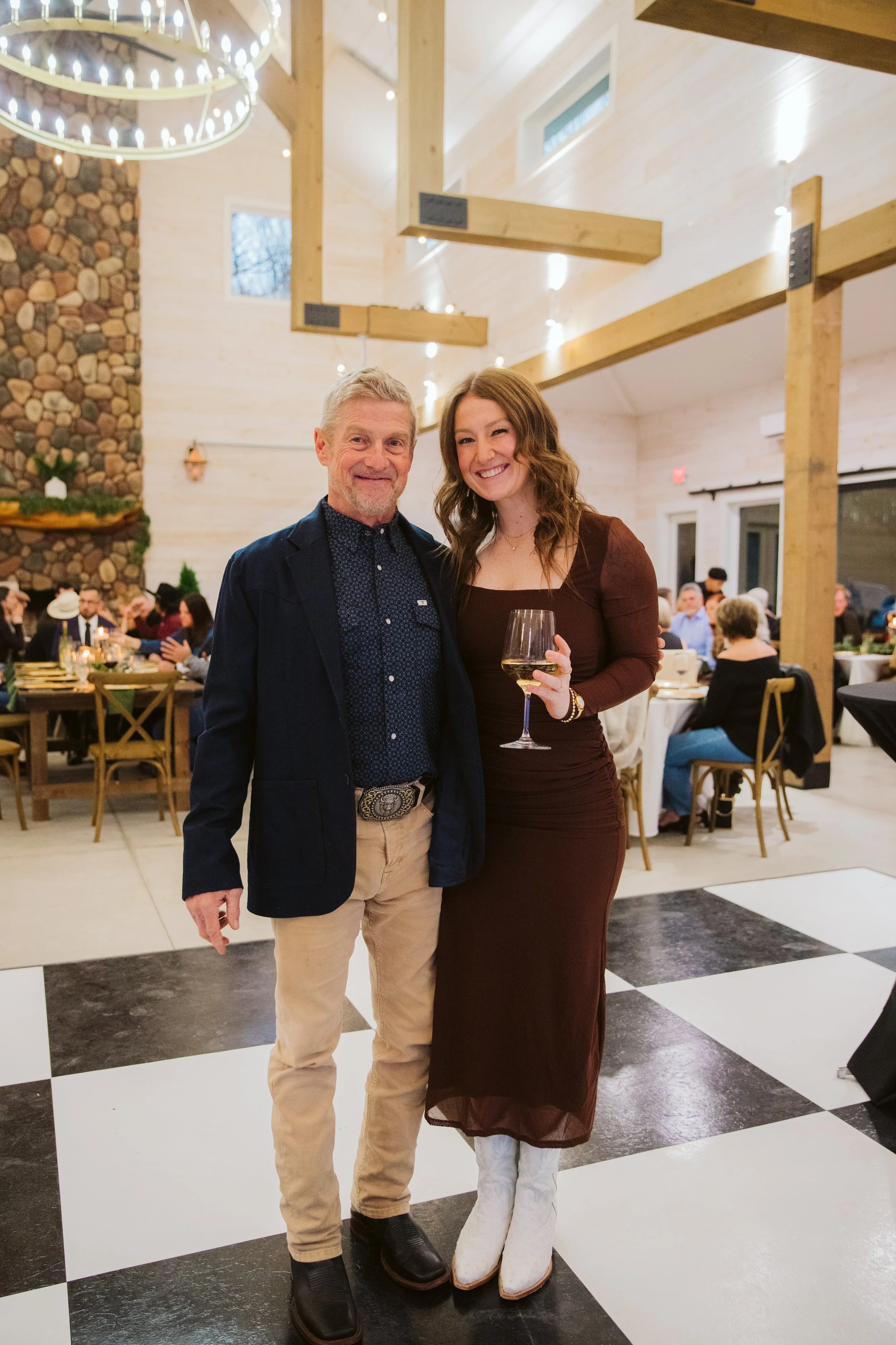 Guests at Bison Dinner Event in North Georgia