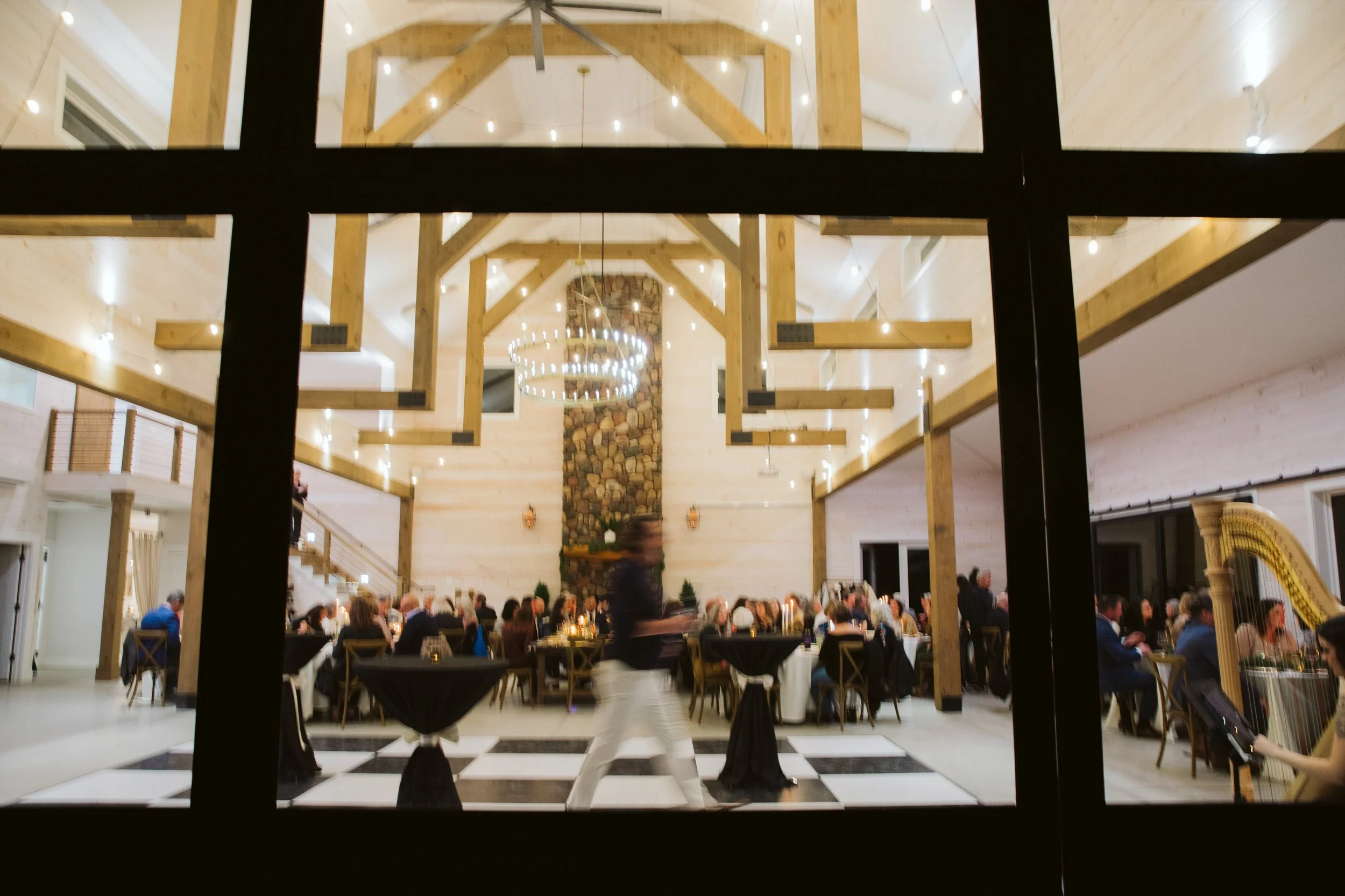 Evening Event Inside The Overlook at KC Bison Ranch