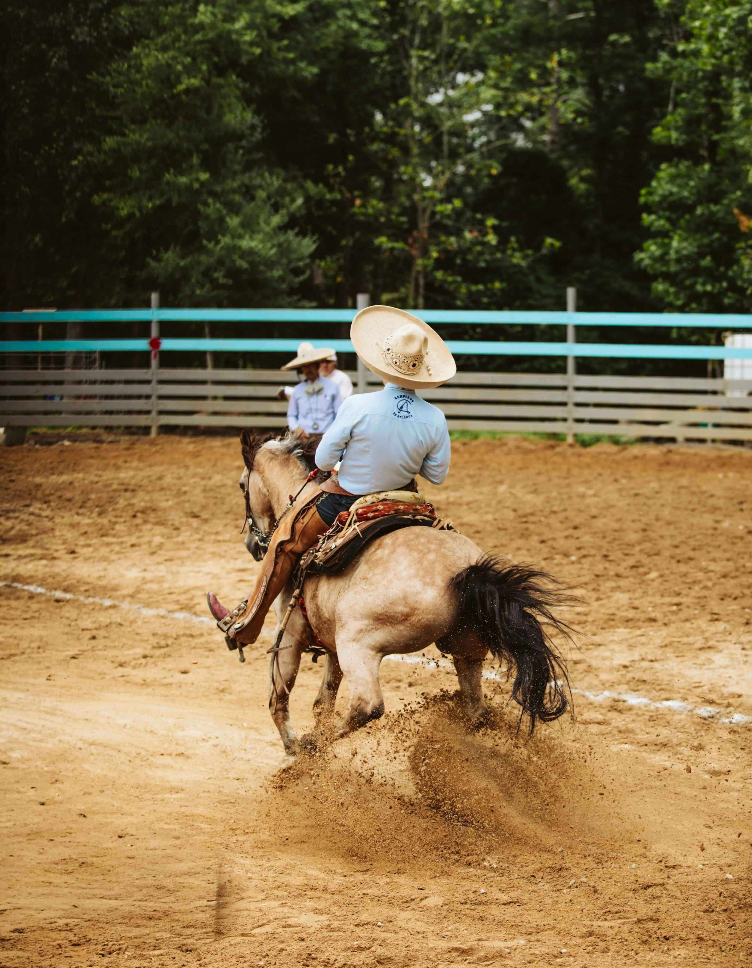 Fast Turn During Charreada Event
