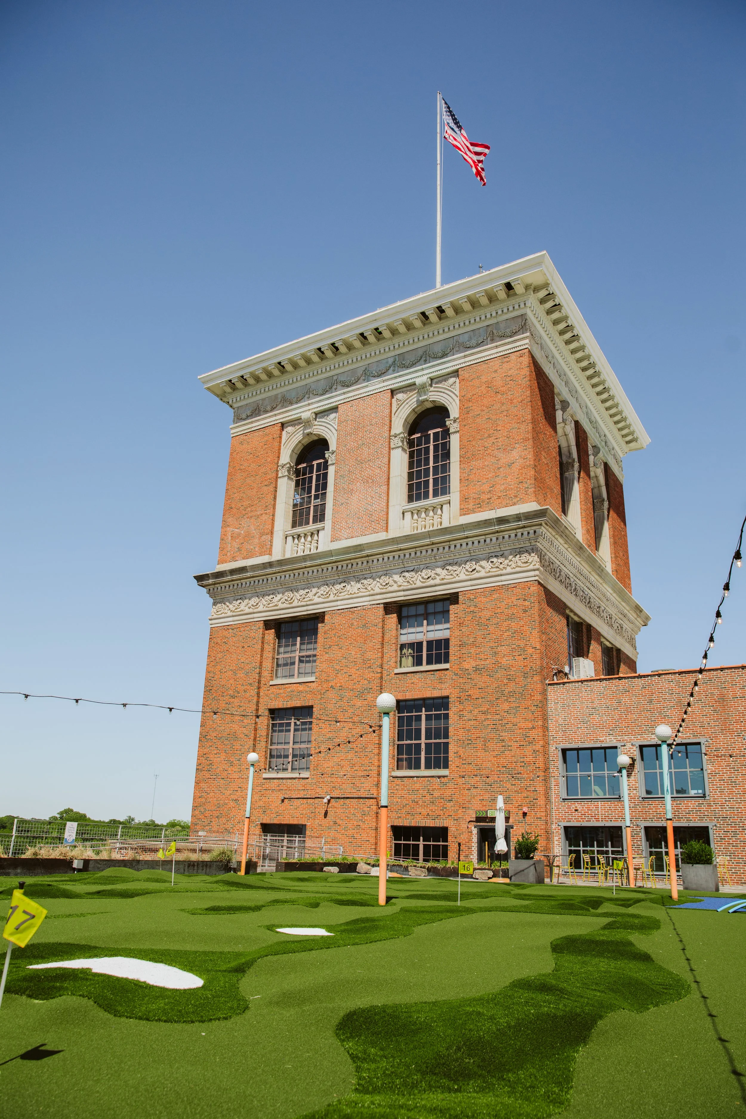 Historic Rooftop Tower at Skyline Park
