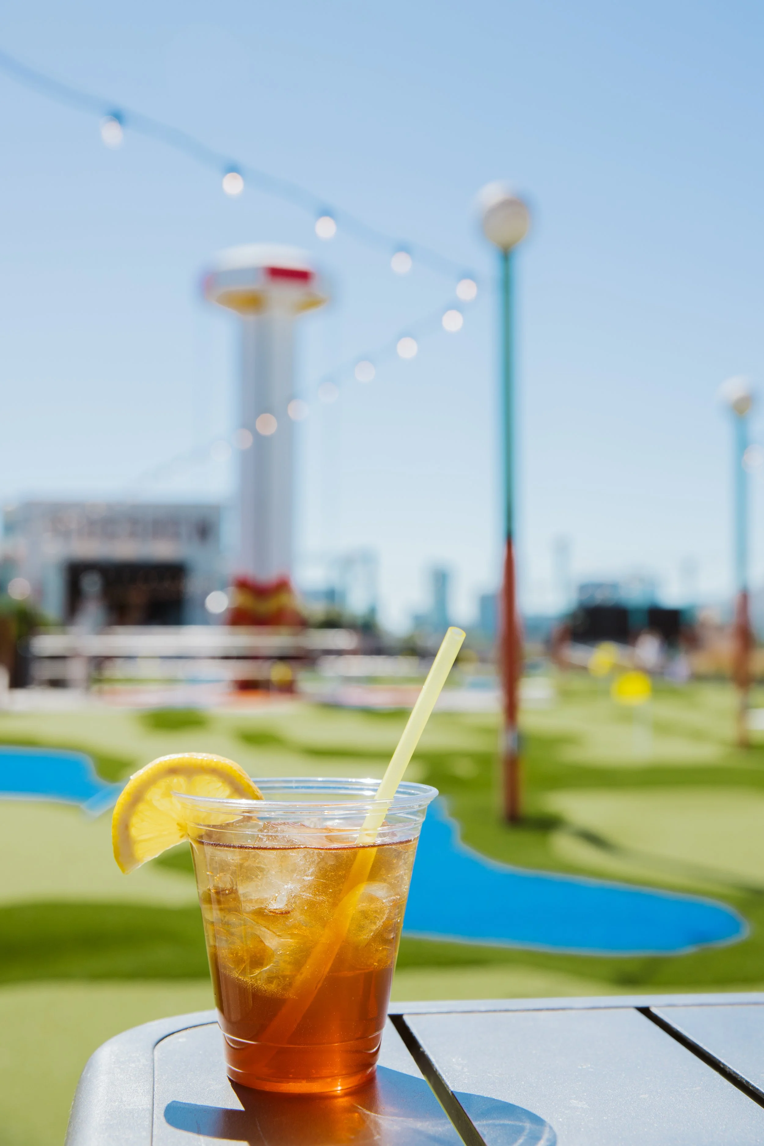 Craft Cocktail on the Ponce City Market Rooftop