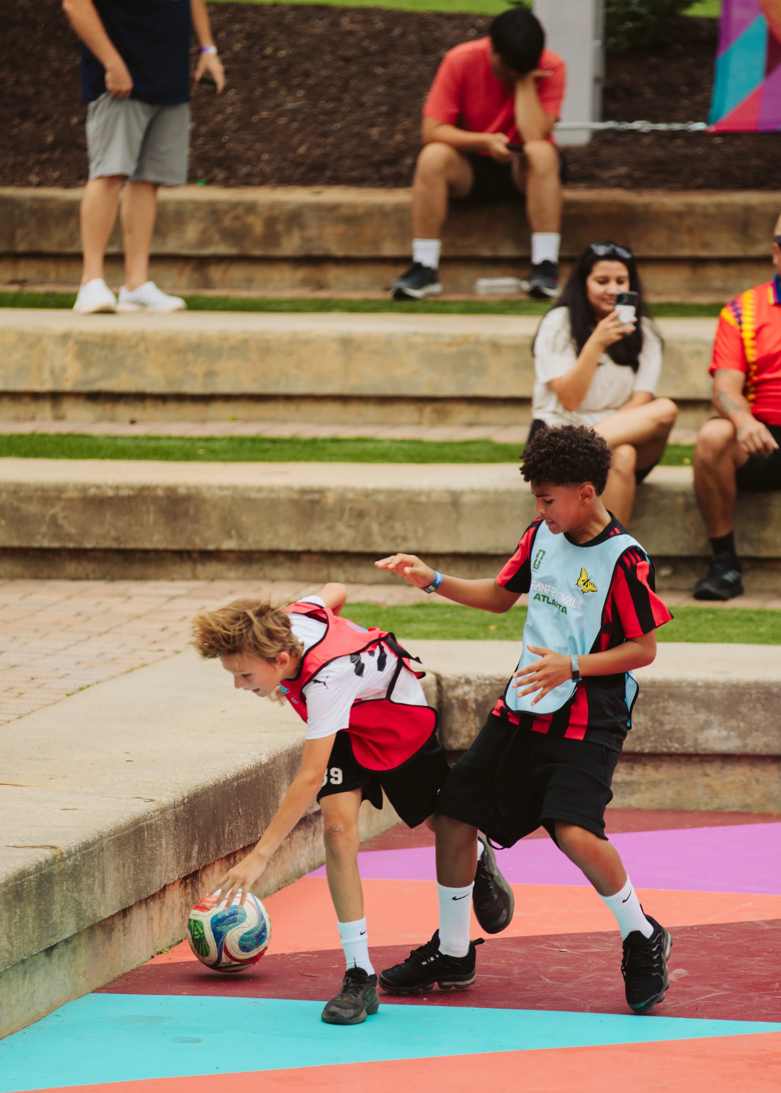 Youth Soccer Performance at Fan Festival