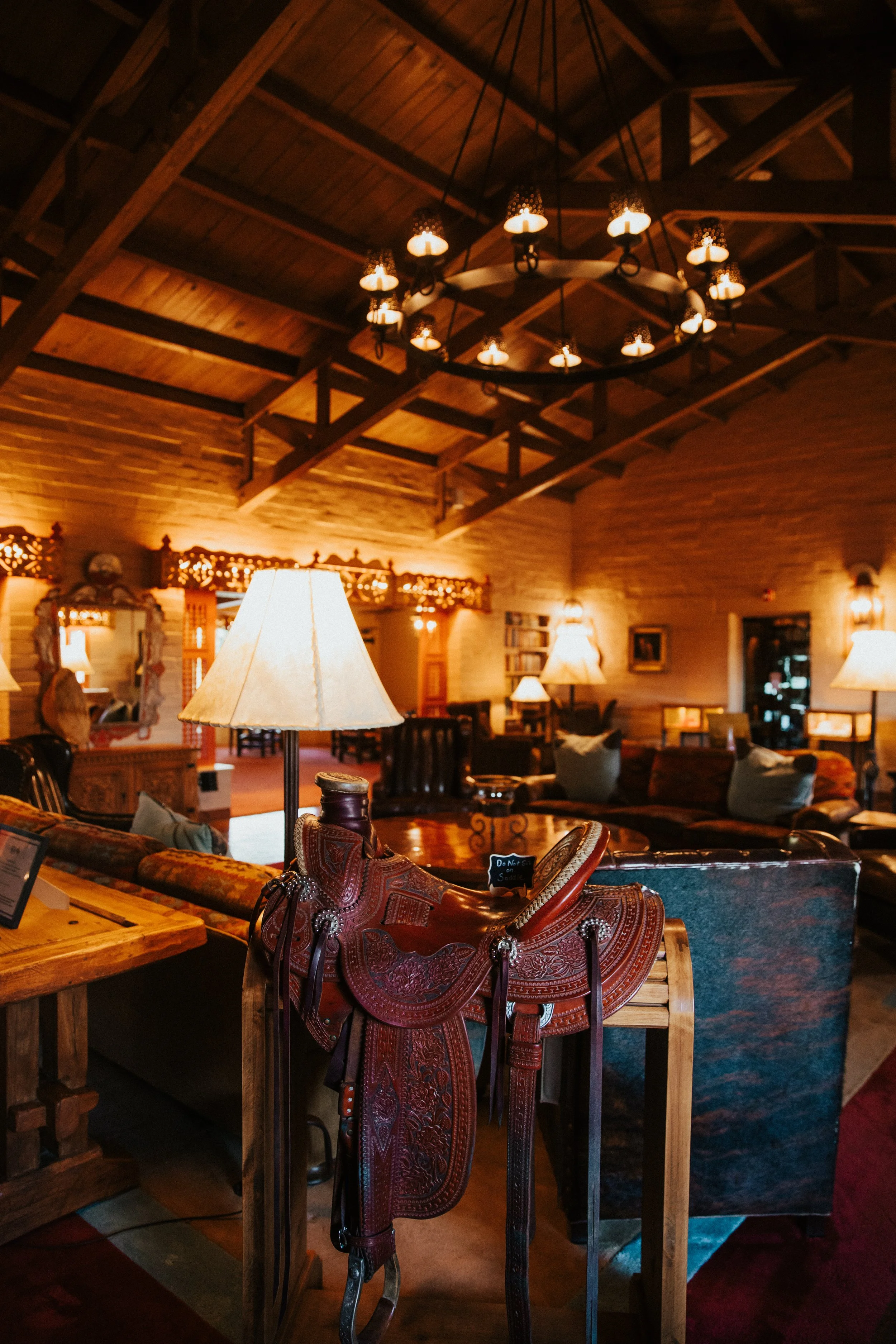 Western-Style Ranch Dining Area
