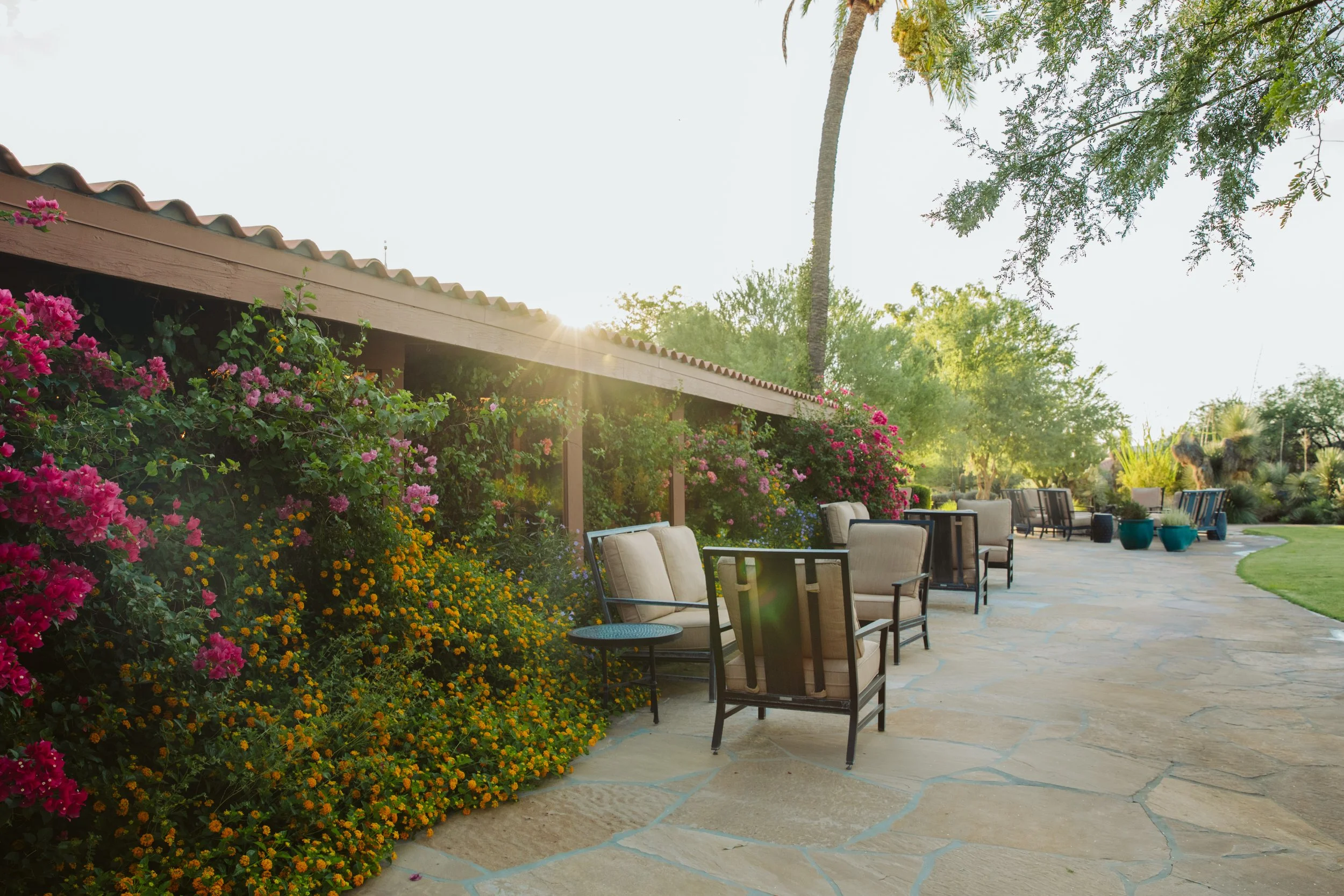 Outdoor Ranch Patio
