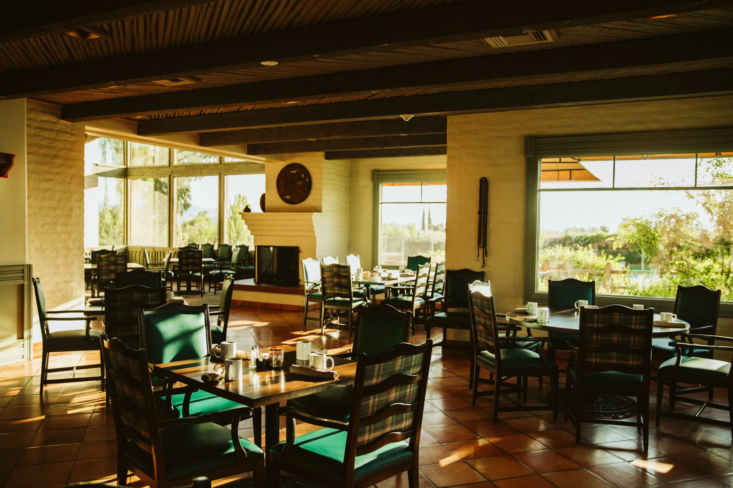 Bright Ranch Restaurant Dining Area