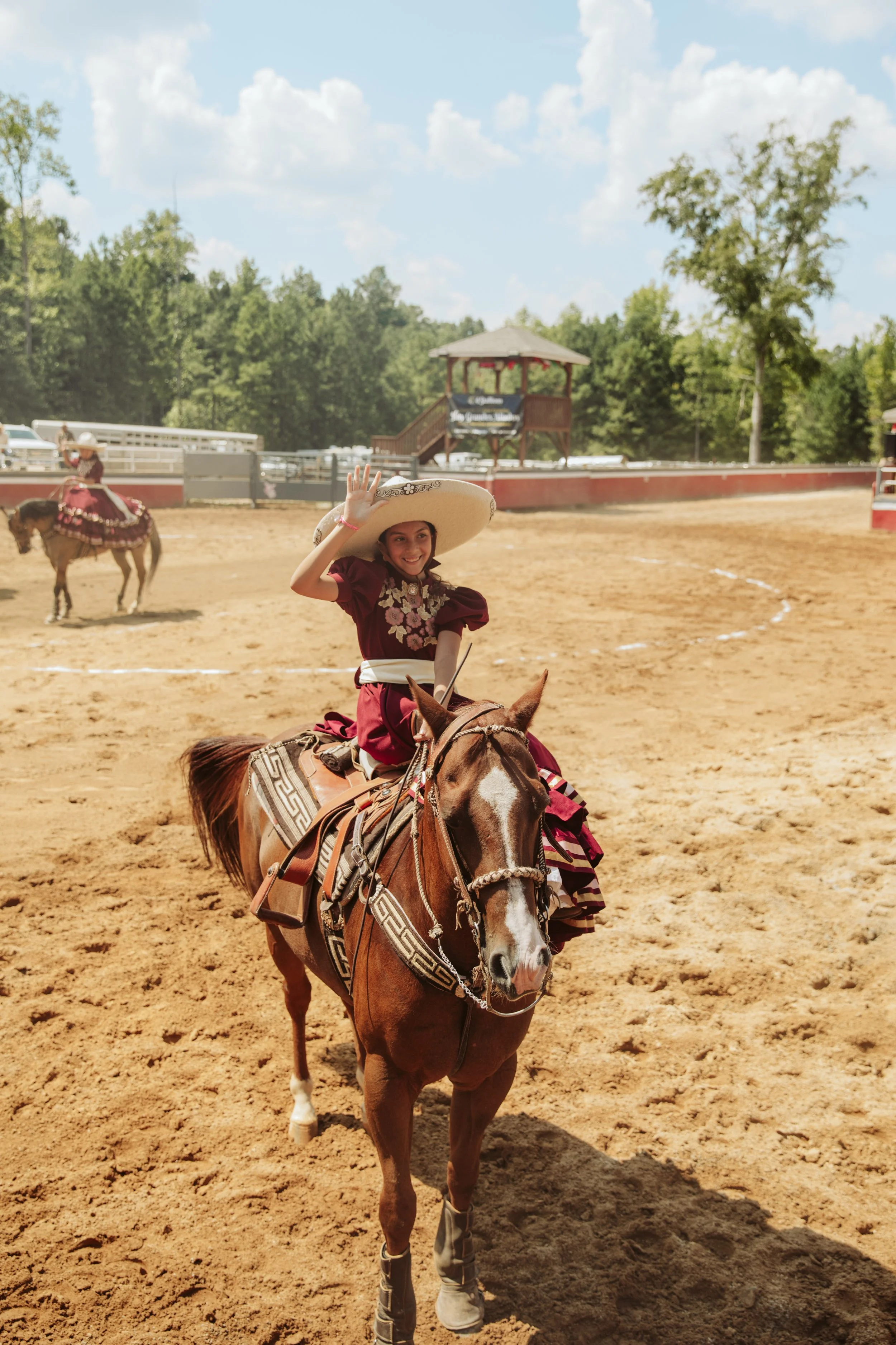 Rider on Horse at Charreada