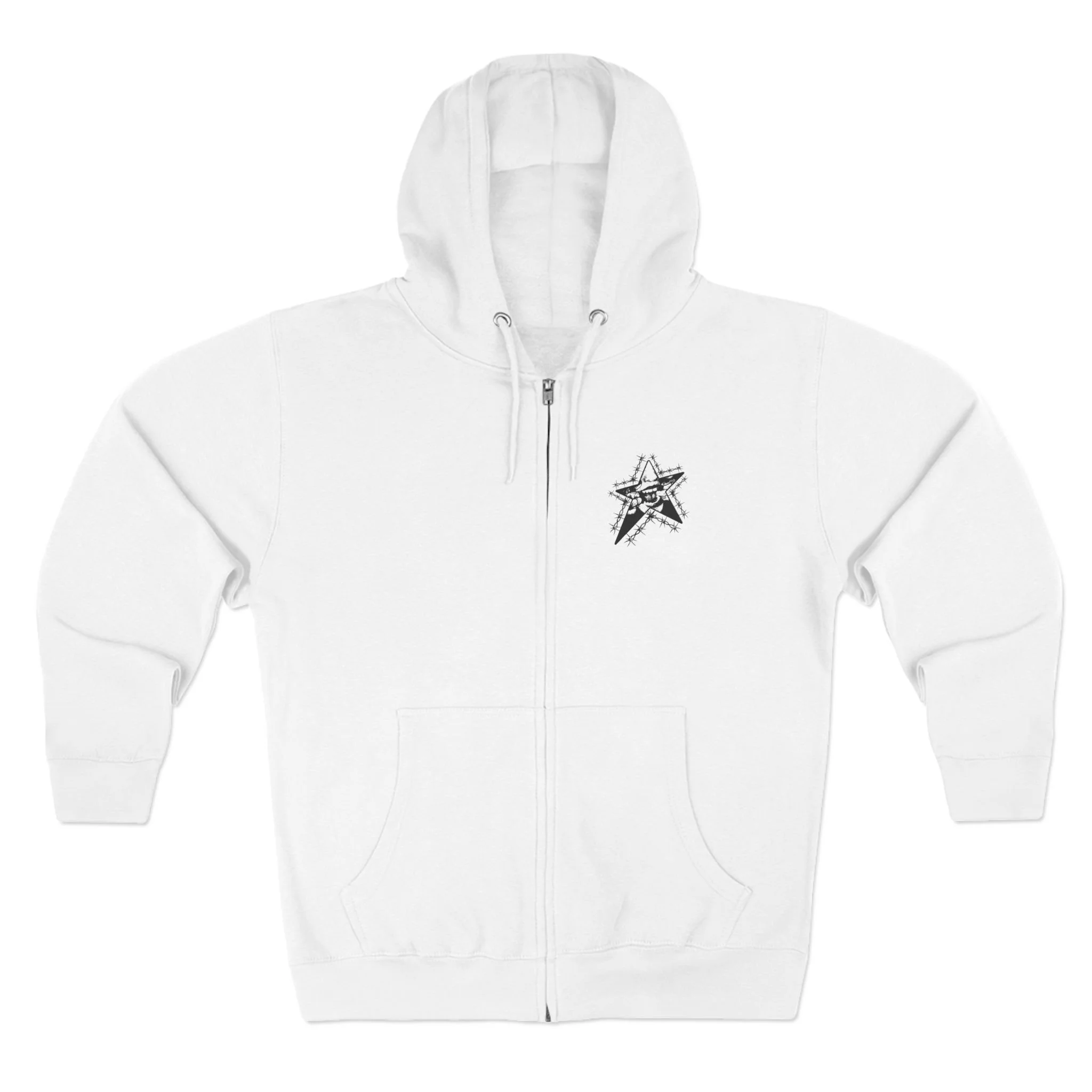 MIDNIGHT WALKER Zipped Hoodie