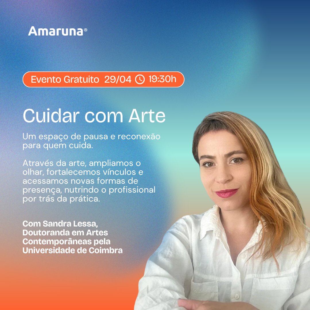 Evento Online Gratuito | Cuidar com Arte