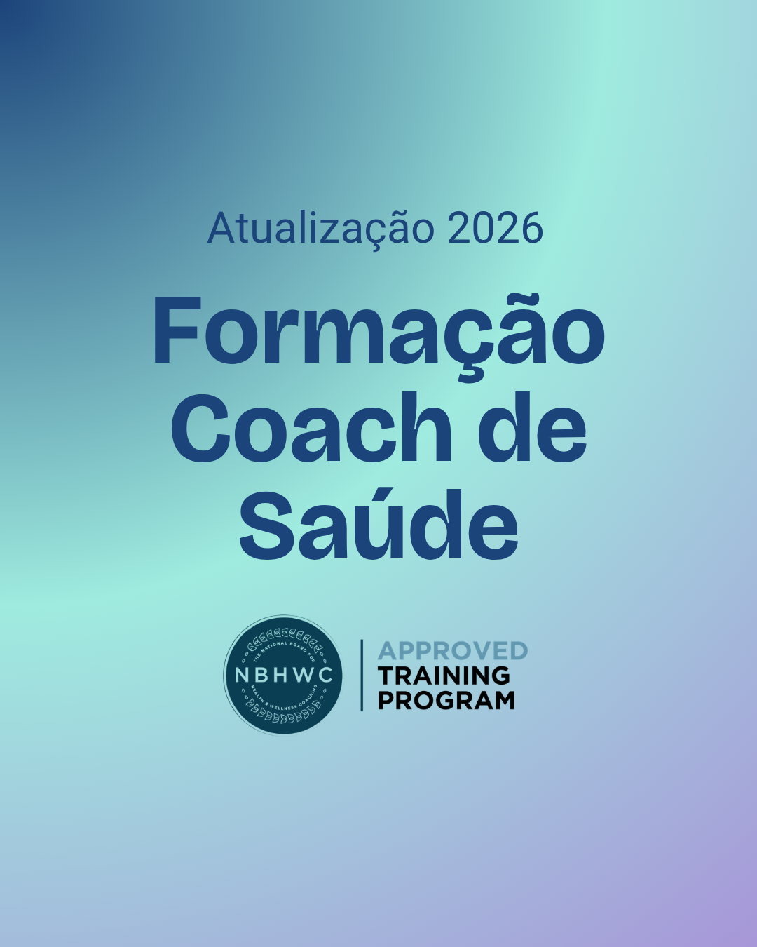 Atualização NBHWC | Formação Online