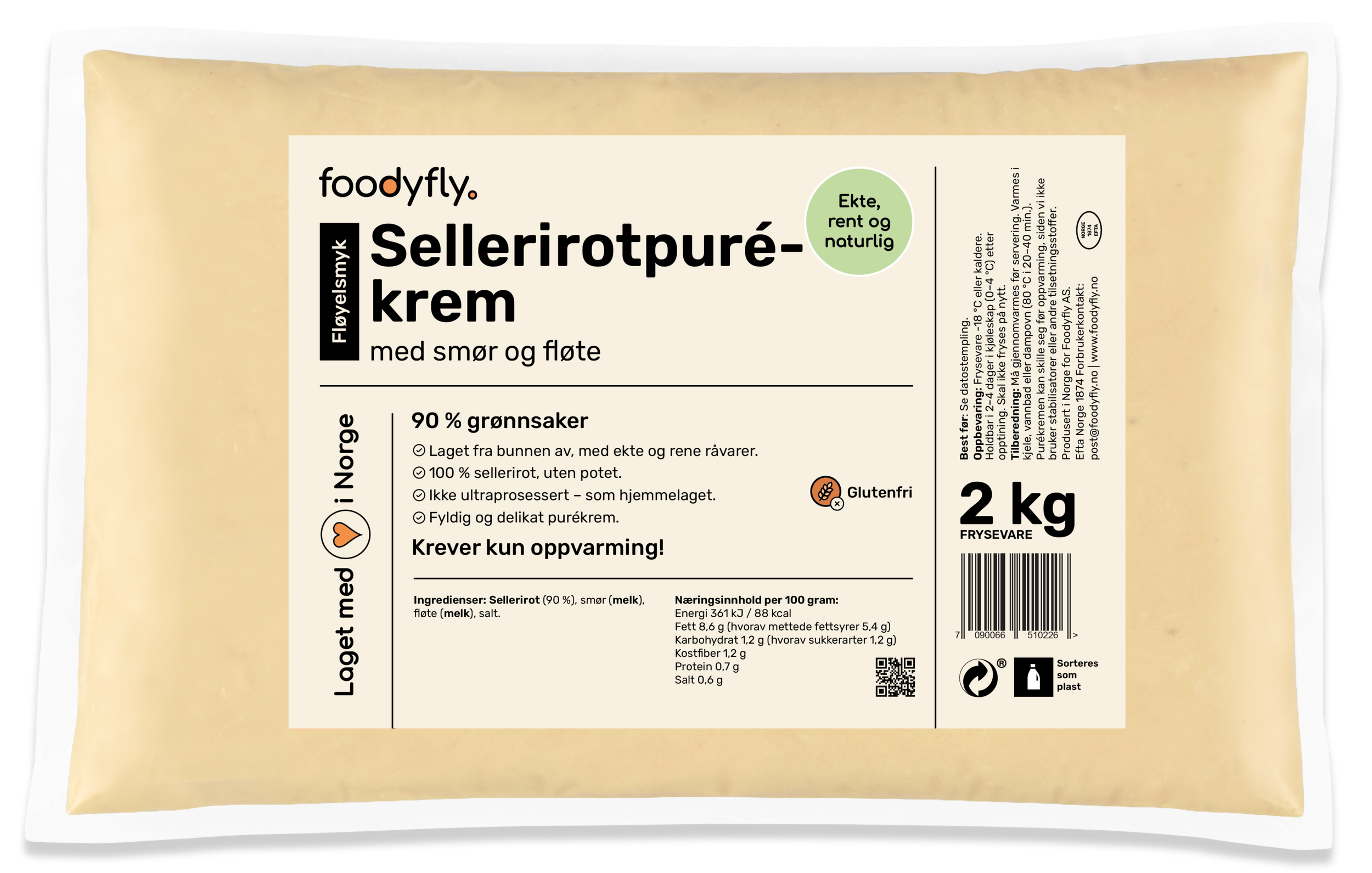 Sellerirotpurékrem