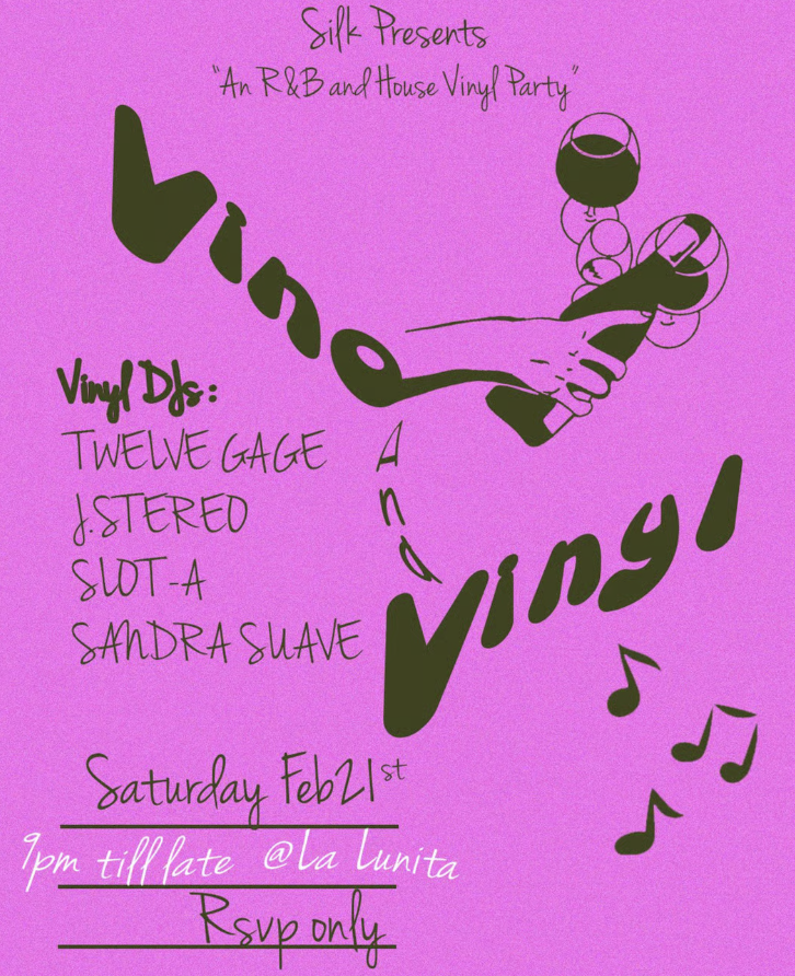 Vino Y Vinyl: SILK 🍷