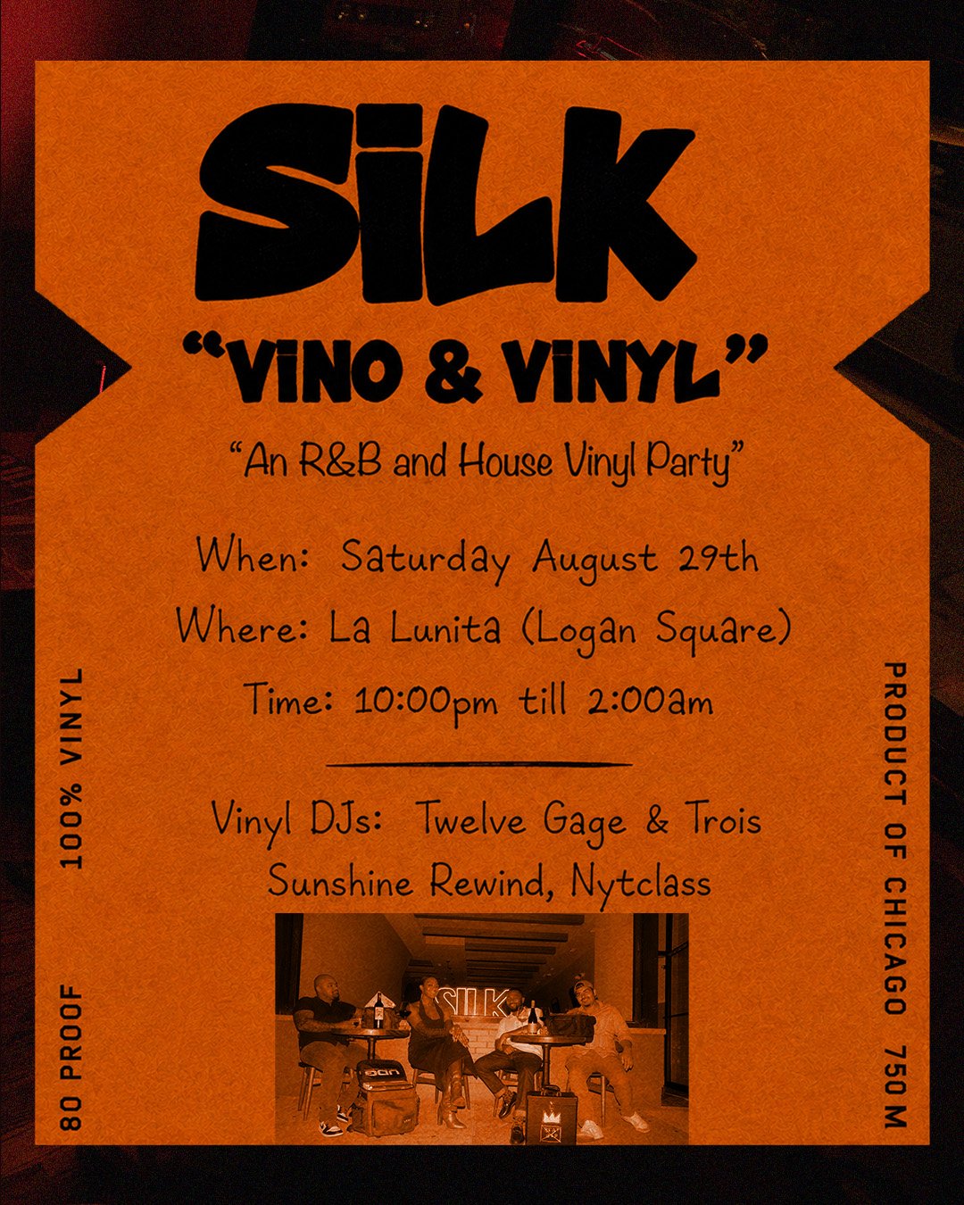 Vino Y Vinyl: SILK 🍷